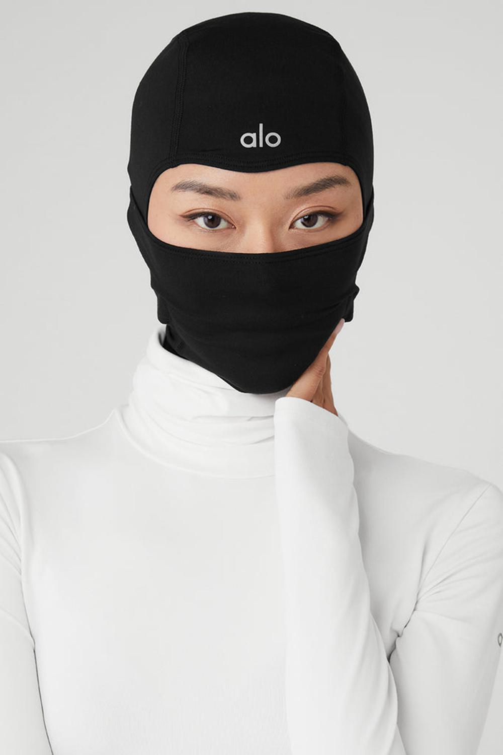 Balaclava Alo Yoga Summit Mujer Negros | Mexico  NGV-590627
