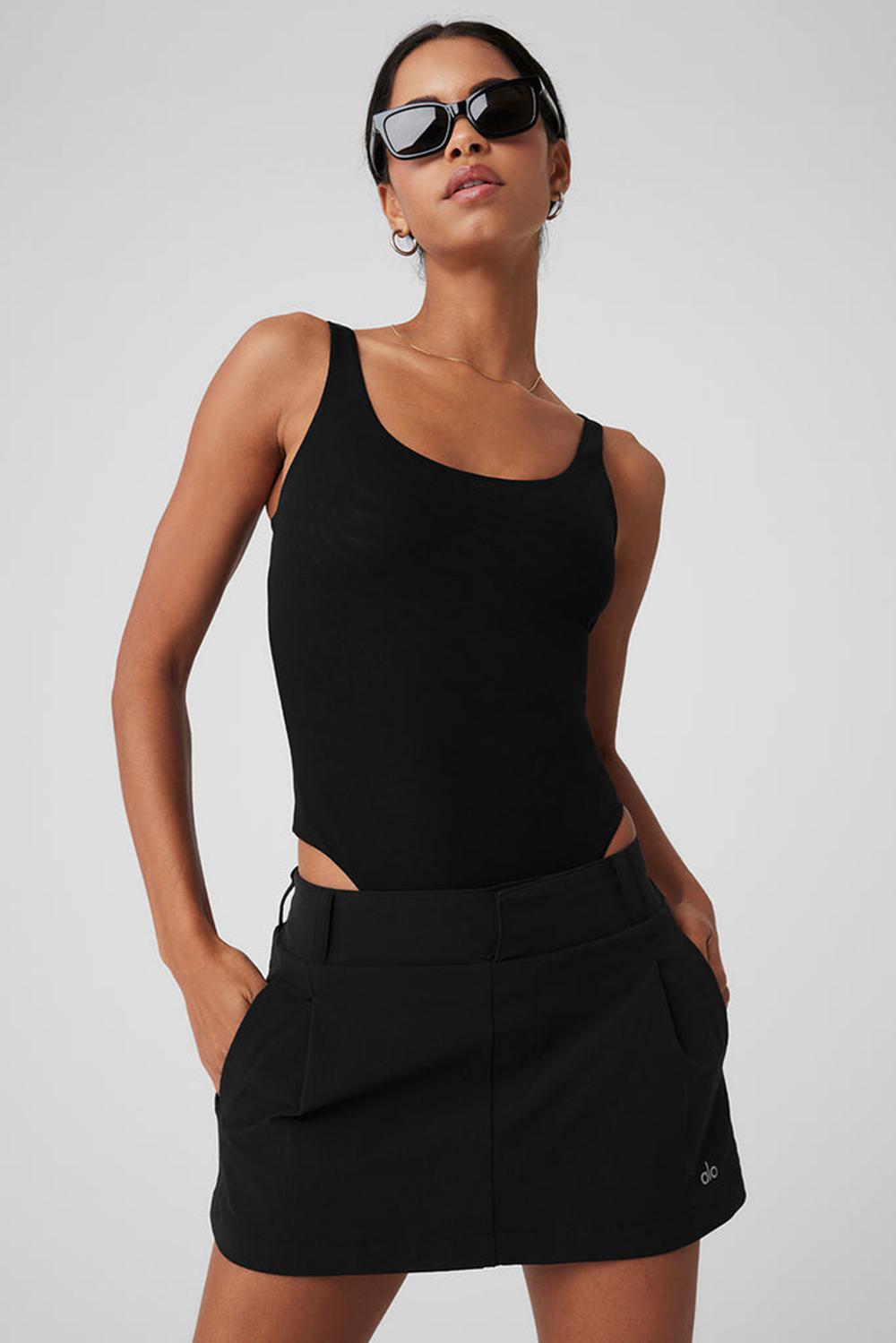 Body Alo Yoga Mesh Sheer Illusion Mujer Negros | Mexico  WFA-139425
