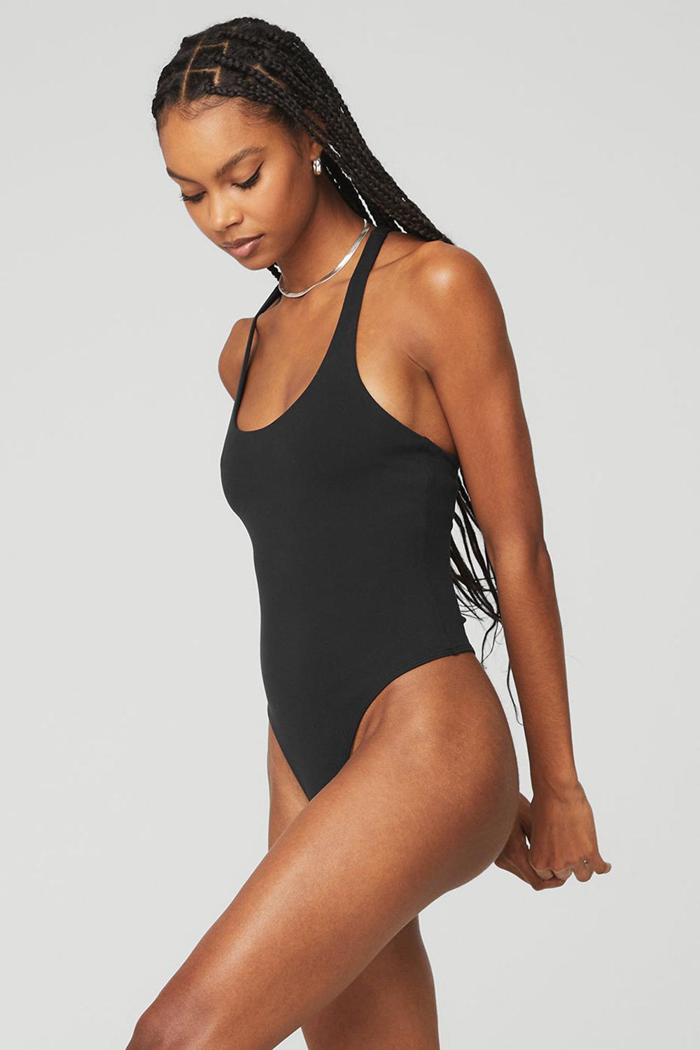Body Alo Yoga Sleek Back Mujer Negros | Mexico  GIO-703194