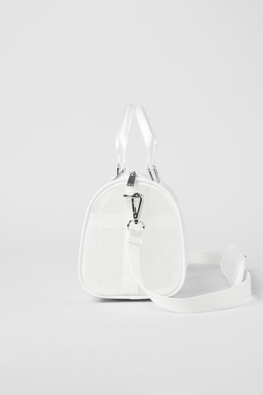Bolsa Duffle Alo Yoga Mini Sheer Mujer Blancos | Mexico  UFI-931462