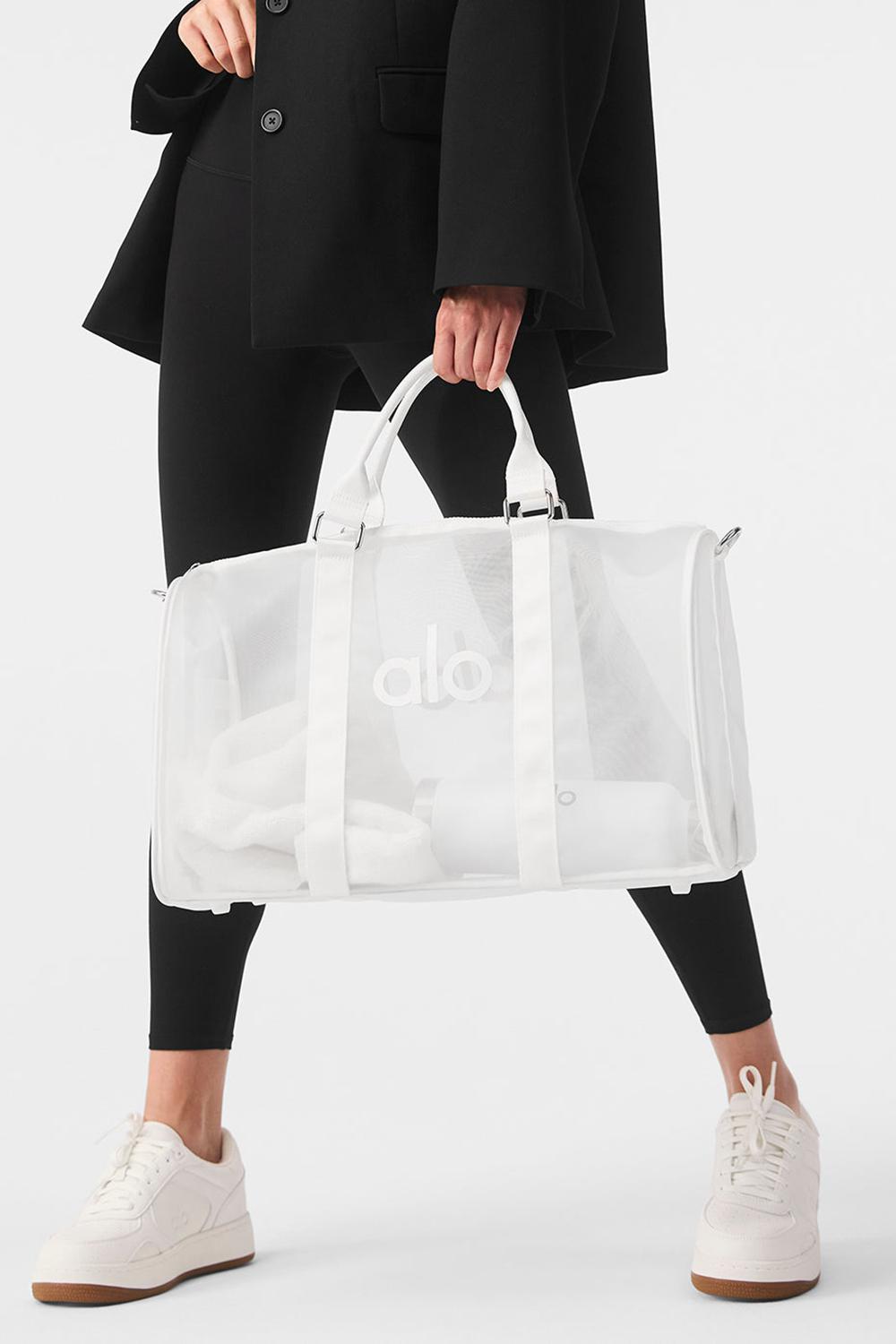 Bolsa Duffle Alo Yoga Sheer Mujer Blancos | Mexico  YWF-926803