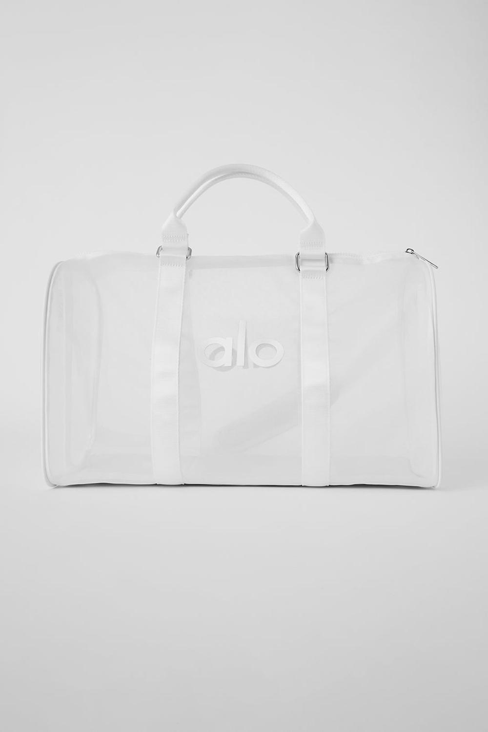 Bolsa Duffle Alo Yoga Sheer Mujer Blancos | Mexico  YWF-926803