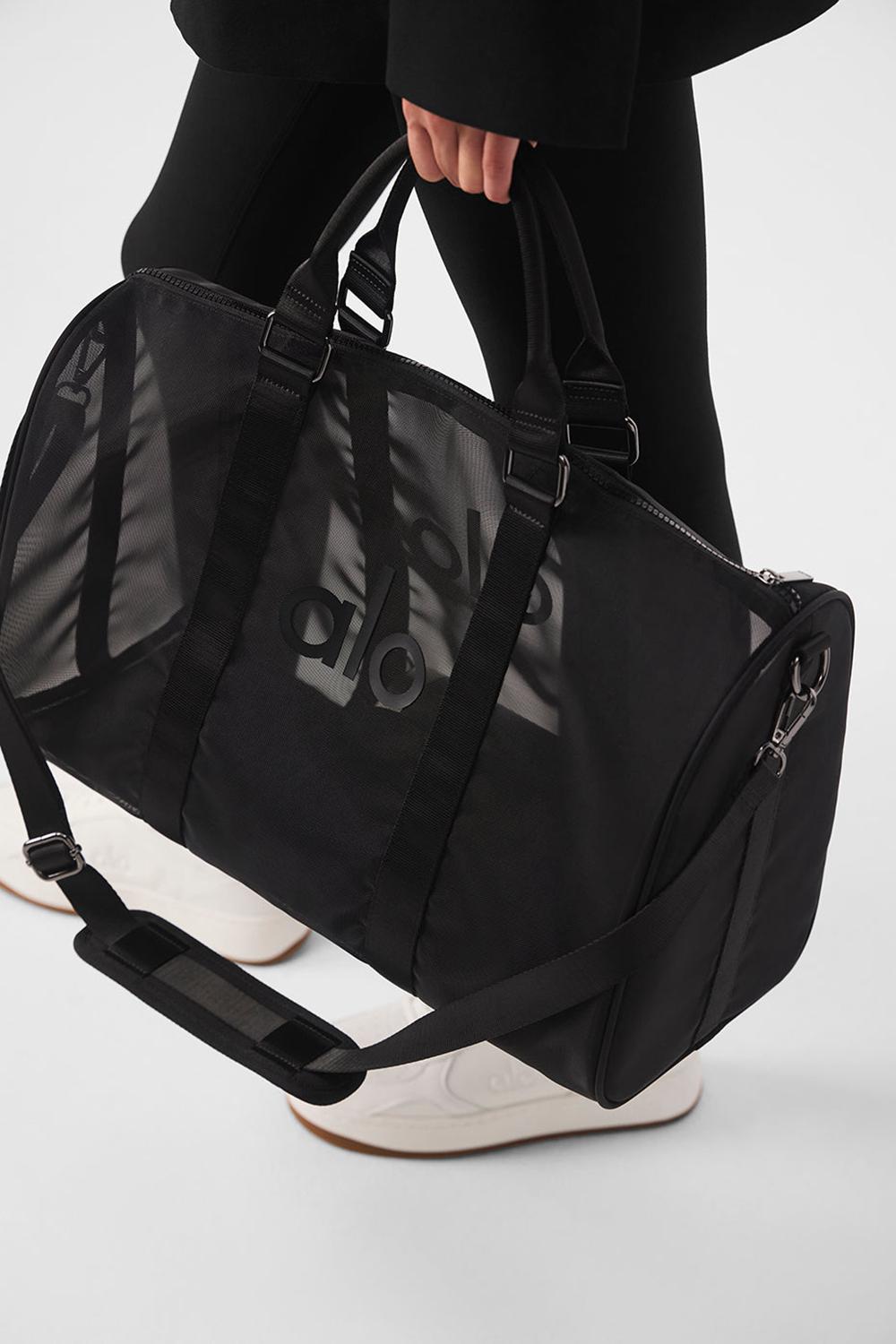 Bolsa Duffle Alo Yoga Sheer Mujer Negros | Mexico  QFI-591824