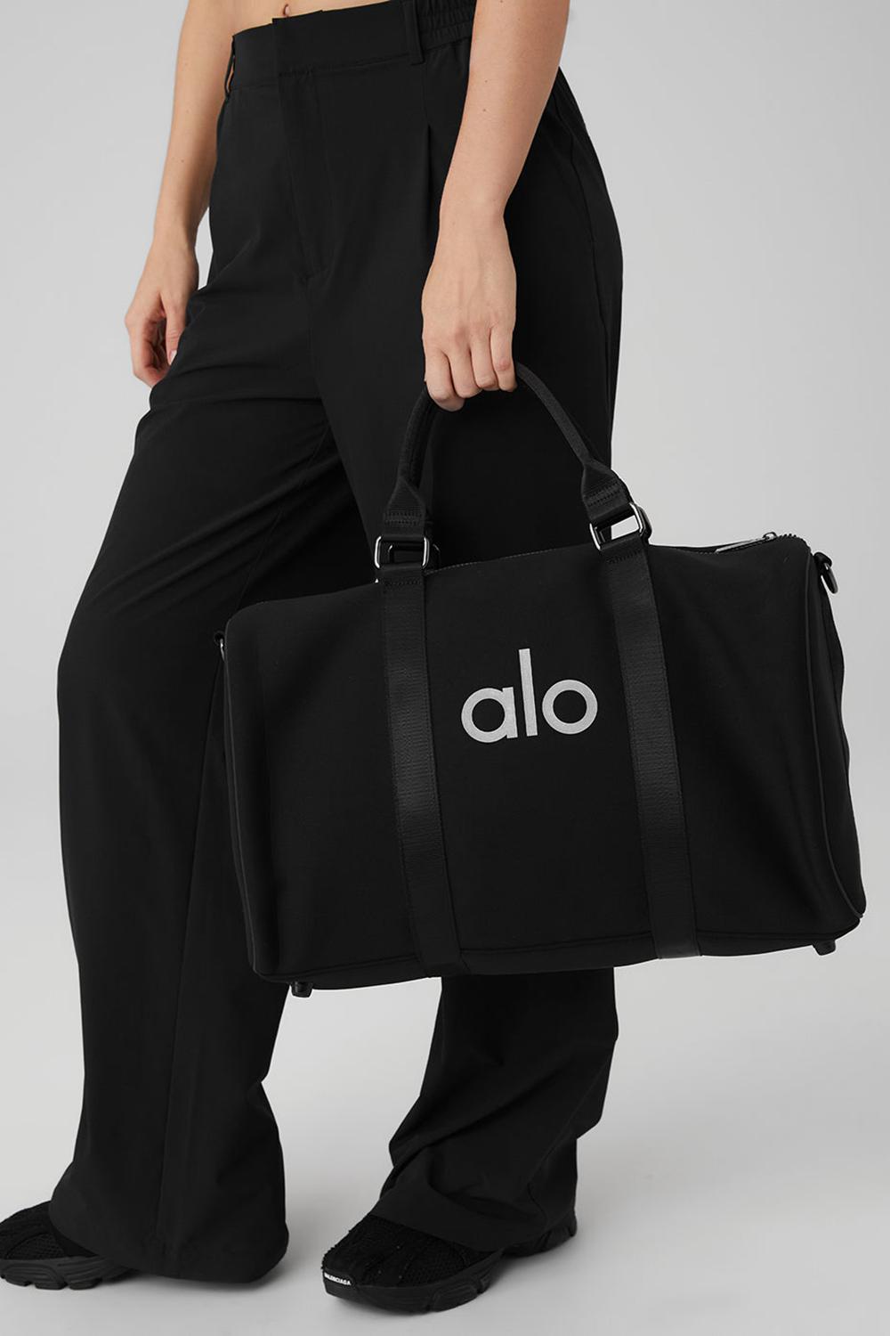 Bolsa Duffle Alo Yoga Traverse Mujer Negros Plateados | Mexico  ACI-168542