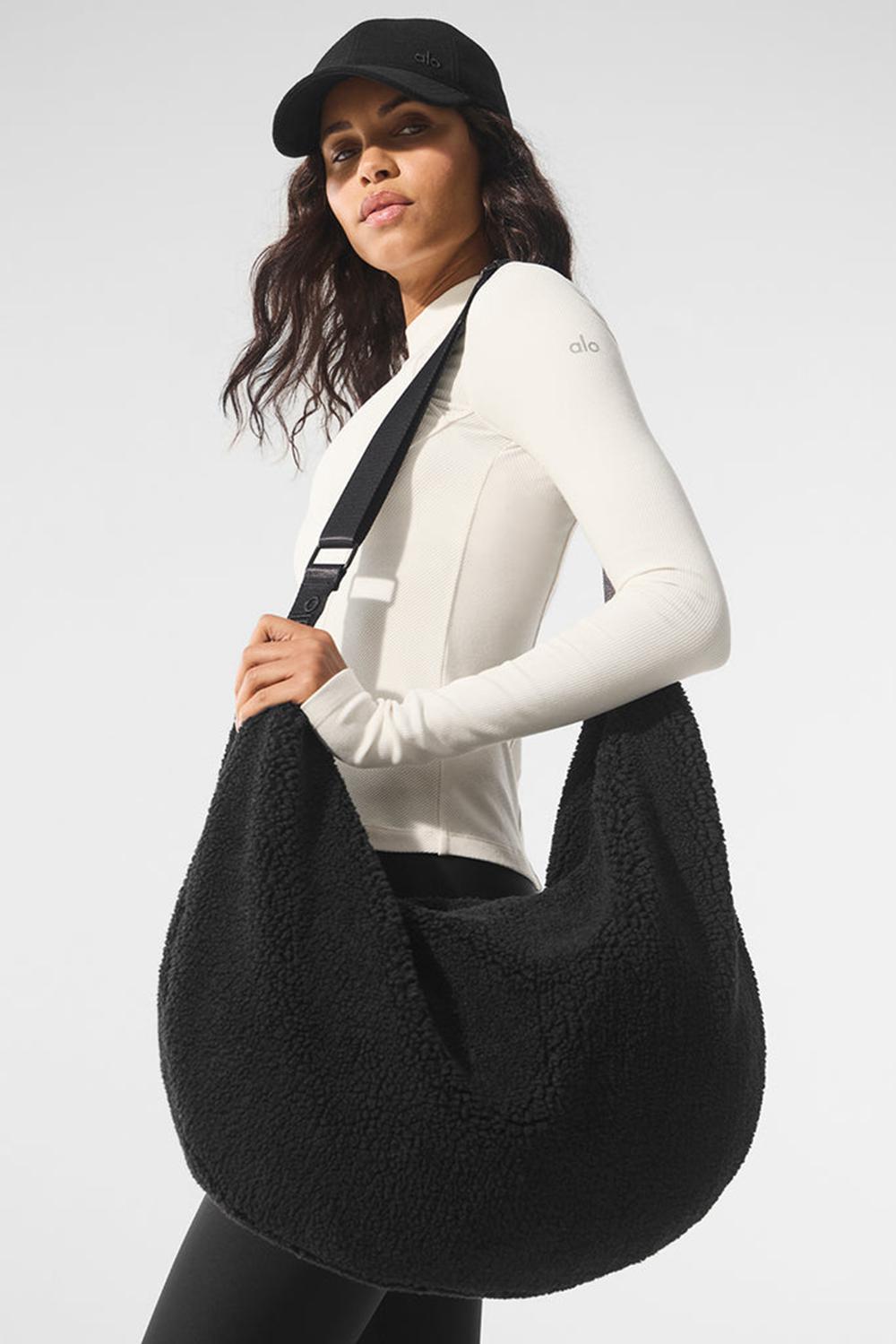 Bolso Bandolera Alo Yoga Sherpa Om The Go Mujer Negros | Mexico  OUK-016852