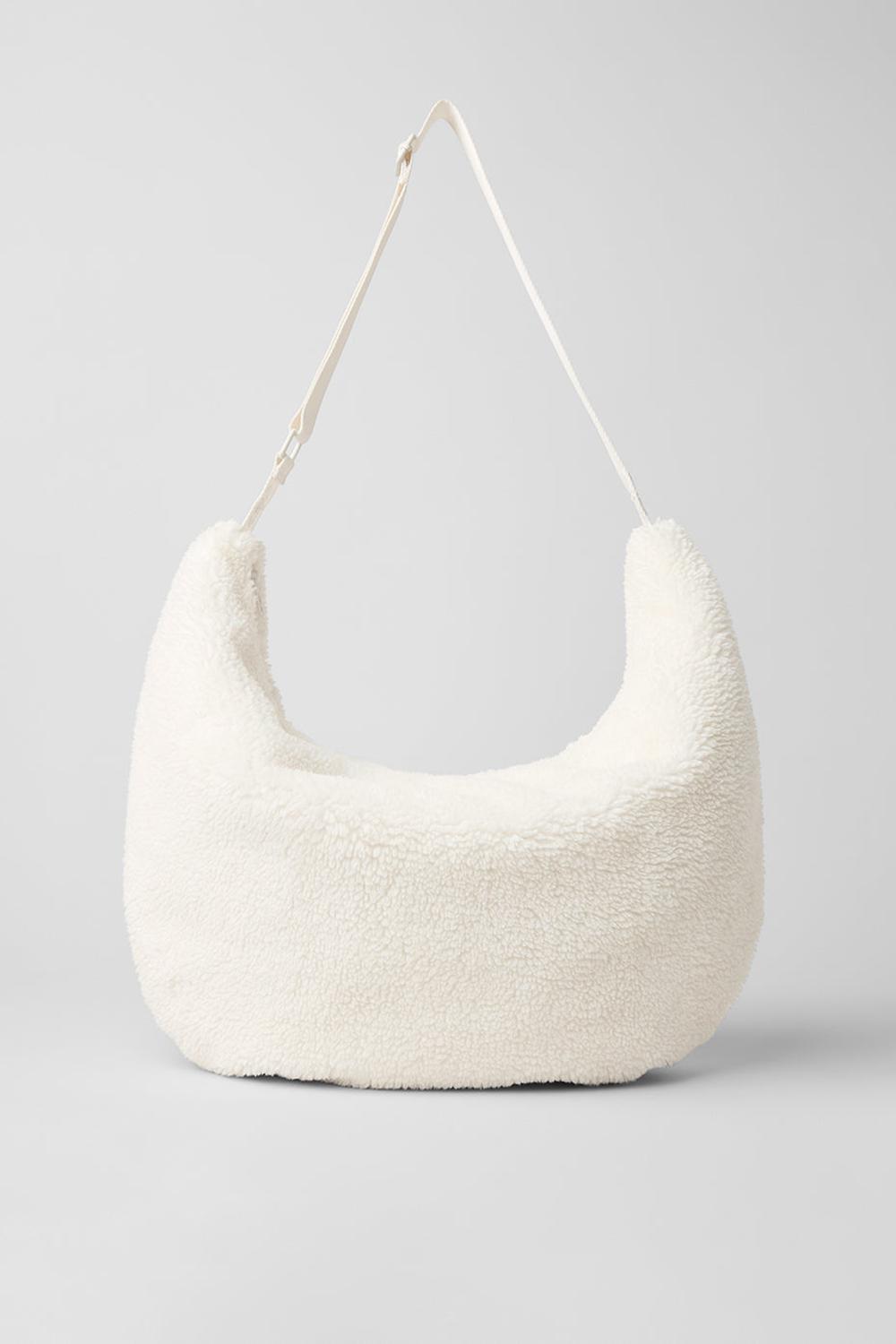 Bolso Bandolera Alo Yoga Sherpa Om The Go Mujer Ivory | Mexico  DIP-659801