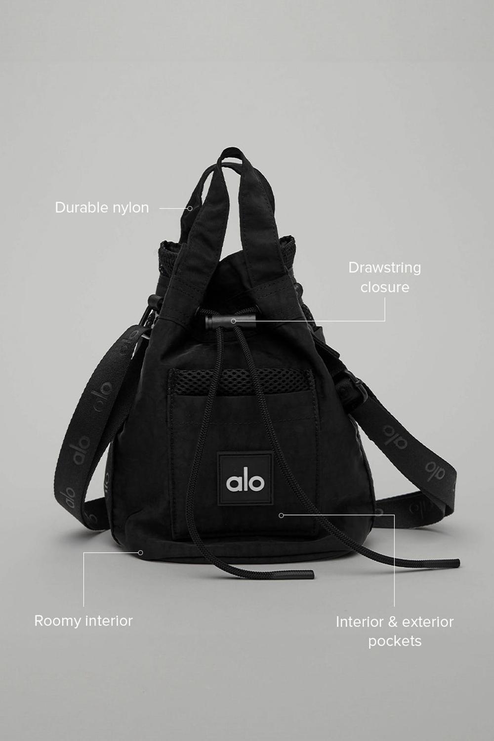 Bolso Saco Alo Yoga Cross Body Mujer Negros | Mexico  CZI-051246