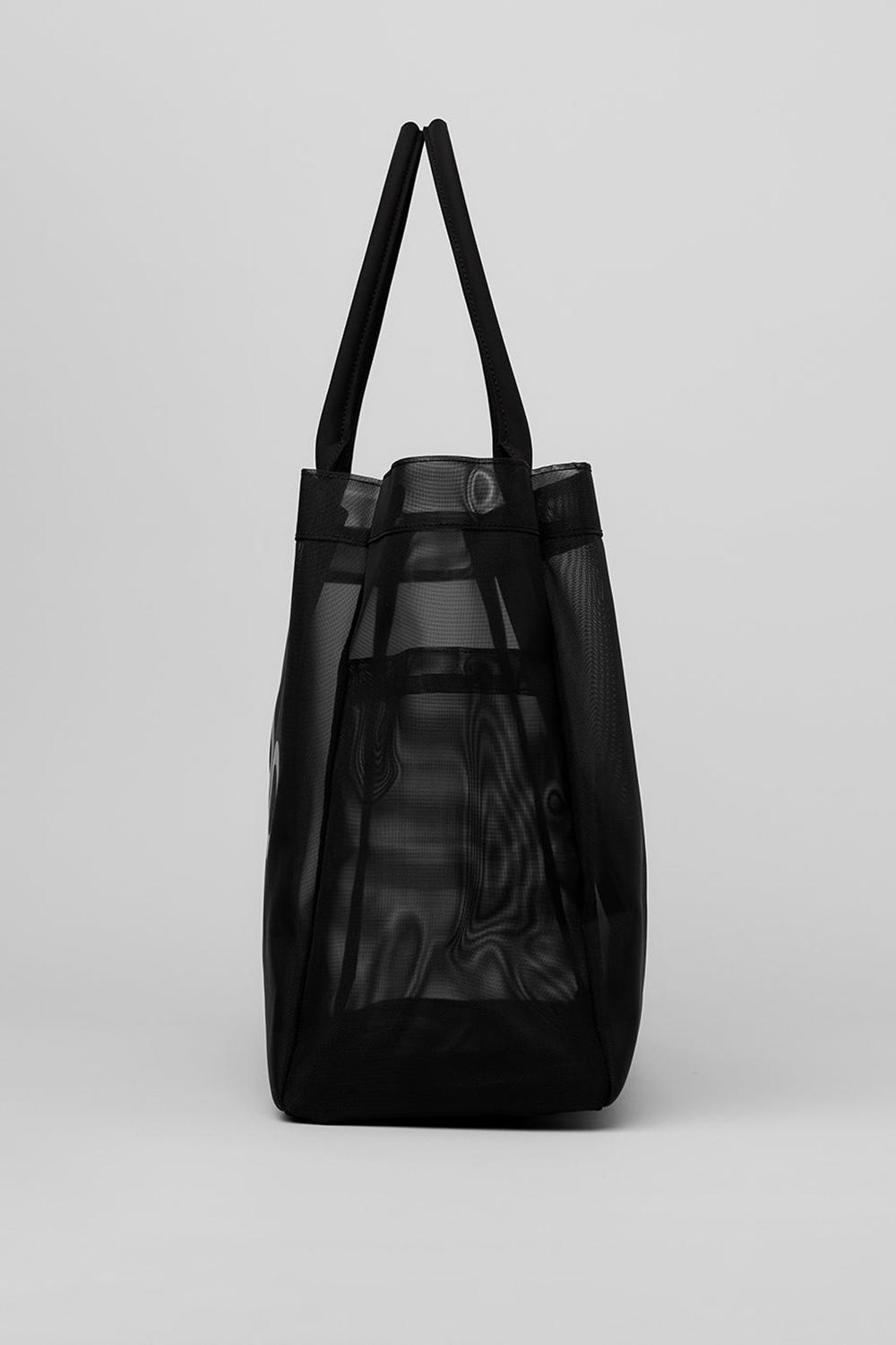 Bolso Saco Alo Yoga Sheer Cross Body Mujer Negros | Mexico  JTD-874106