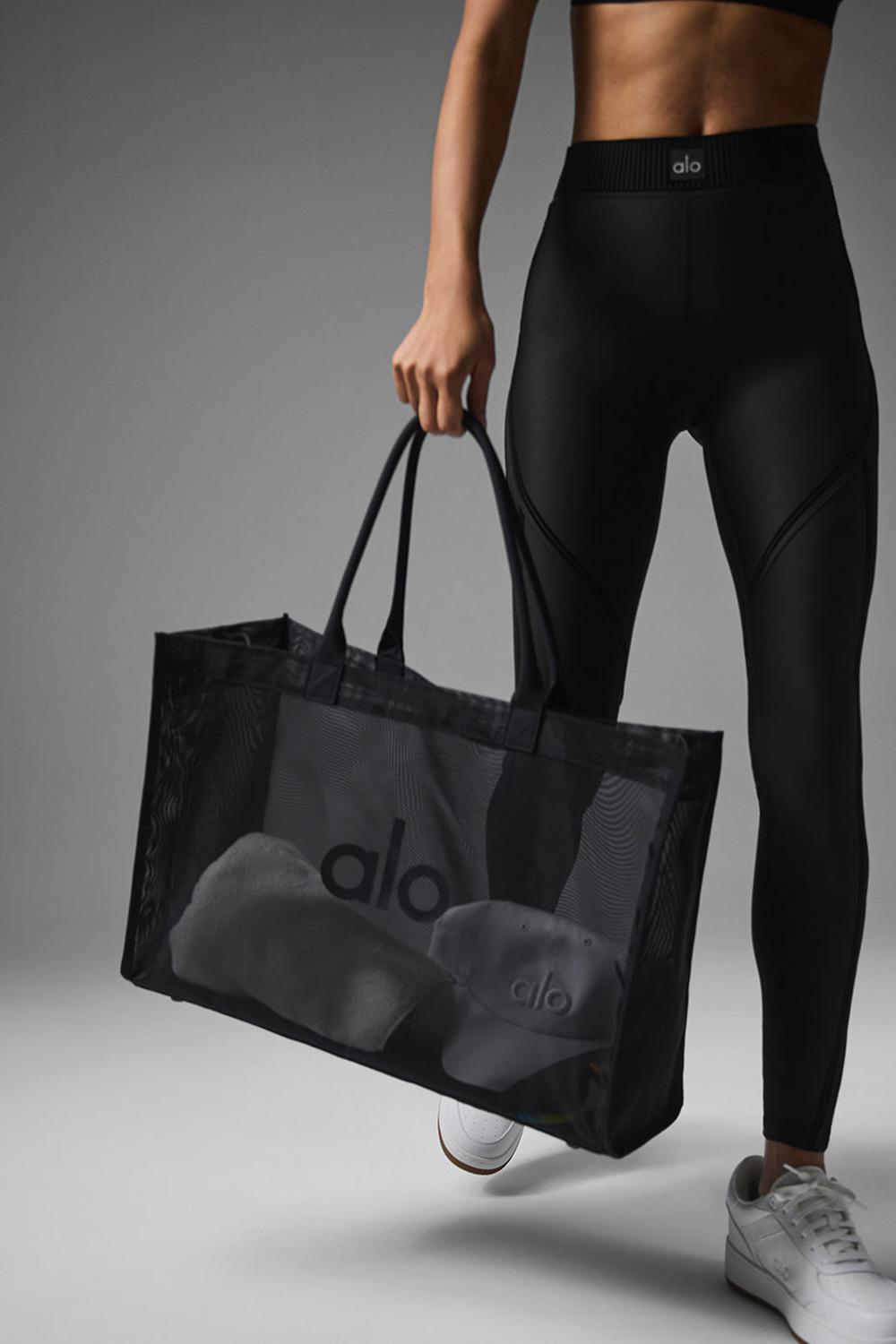 Bolso Tote Alo Yoga Sheer Mujer Negros | Mexico  QLT-167425