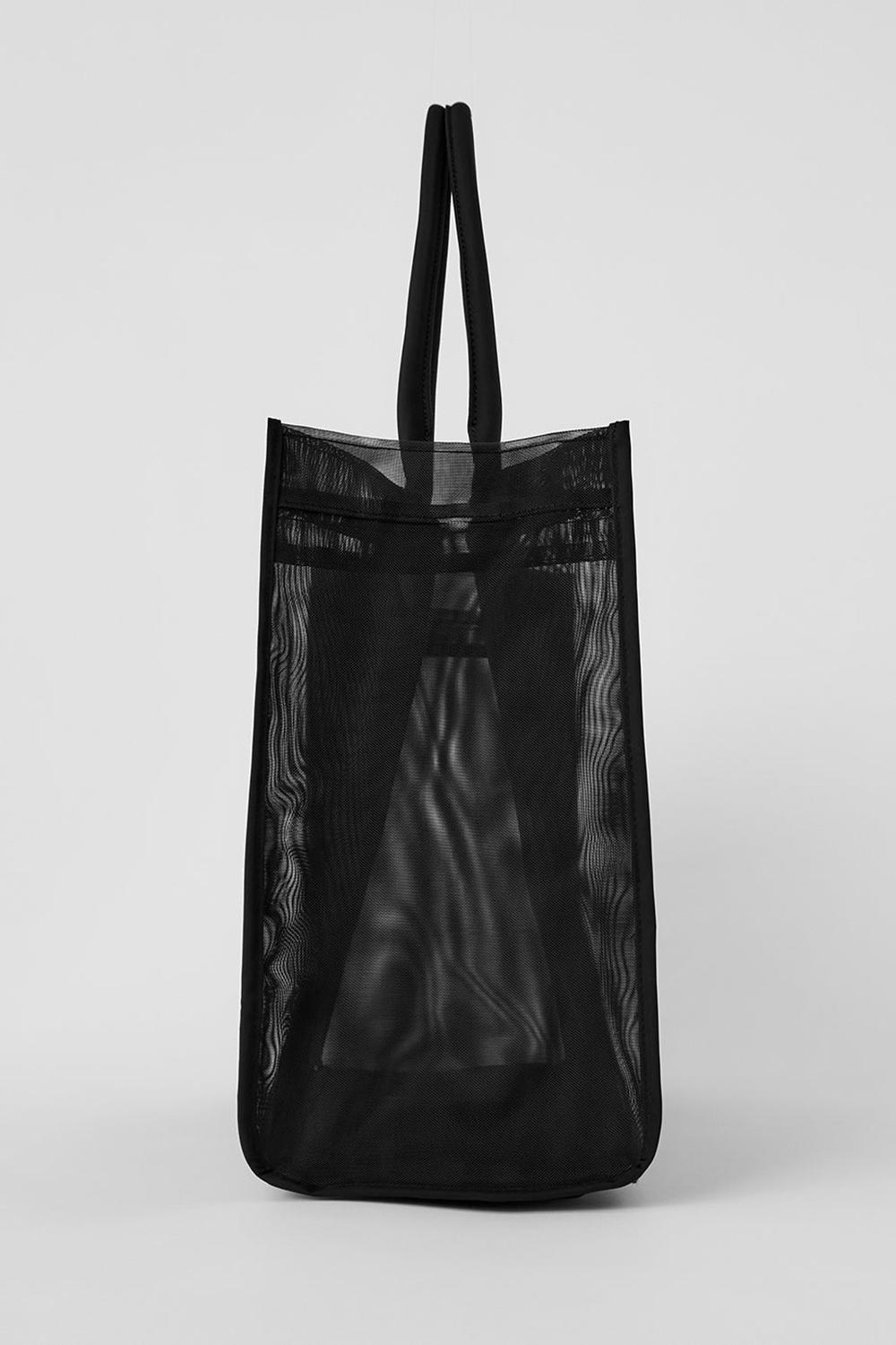 Bolso Tote Alo Yoga Sheer Mujer Negros | Mexico  QLT-167425