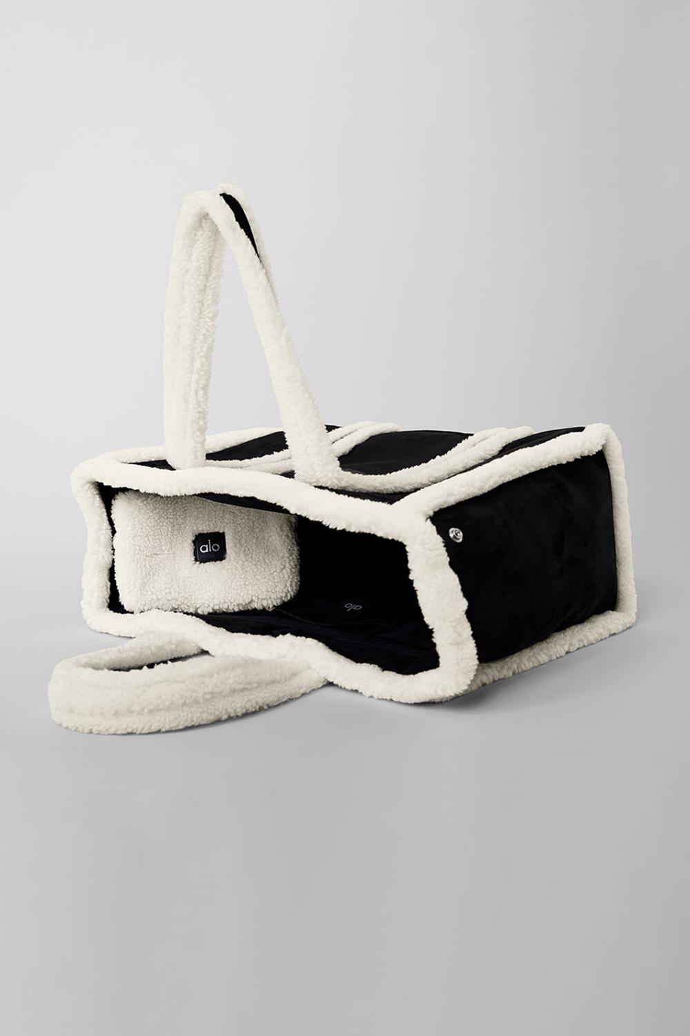 Bolso Tote Alo Yoga Winterfun Mujer Negros | Mexico  DLO-532791
