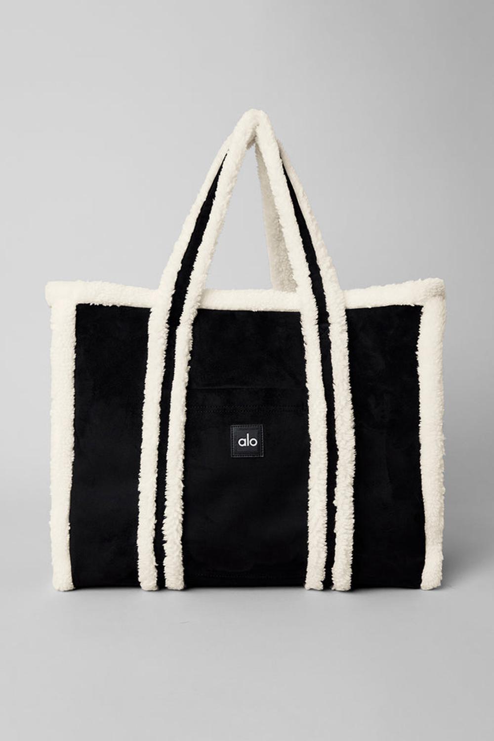 Bolso Tote Alo Yoga Winterfun Mujer Negros | Mexico  DLO-532791