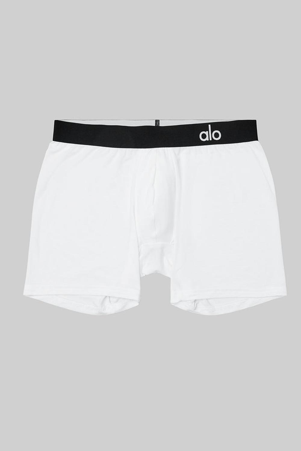 Boxer Alo Yoga Day and Night Hombre Blancos | Mexico  QEC-457896