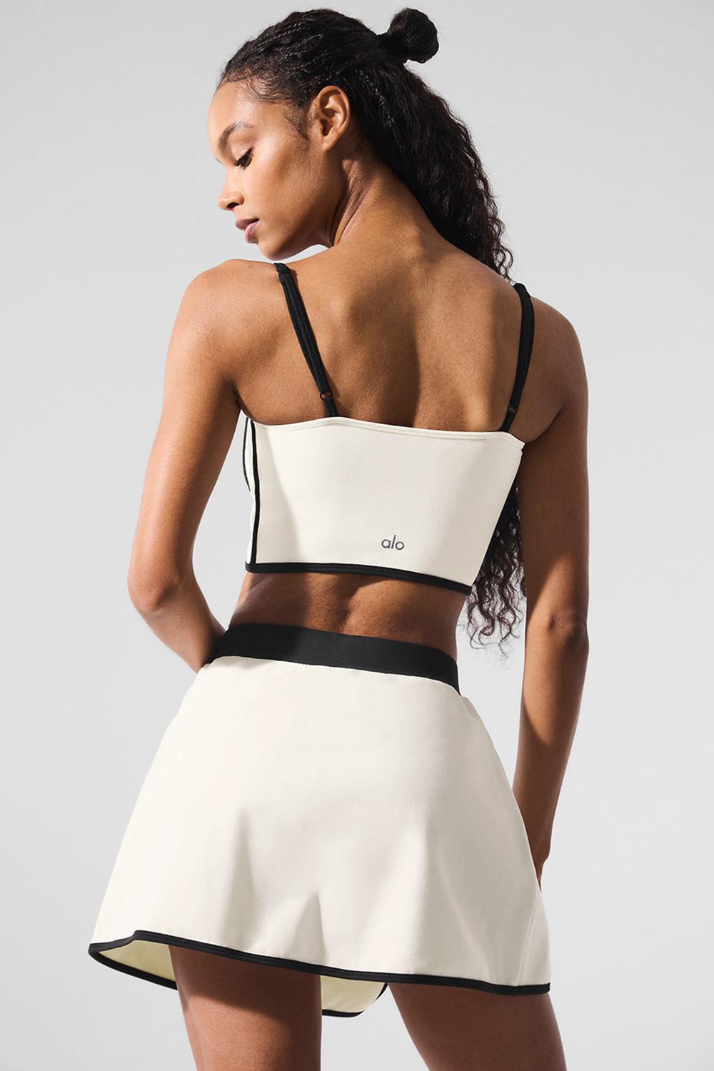 Bra Tank Alo Yoga Airbrush Streamlined Mujer Negros | Mexico  USG-402761