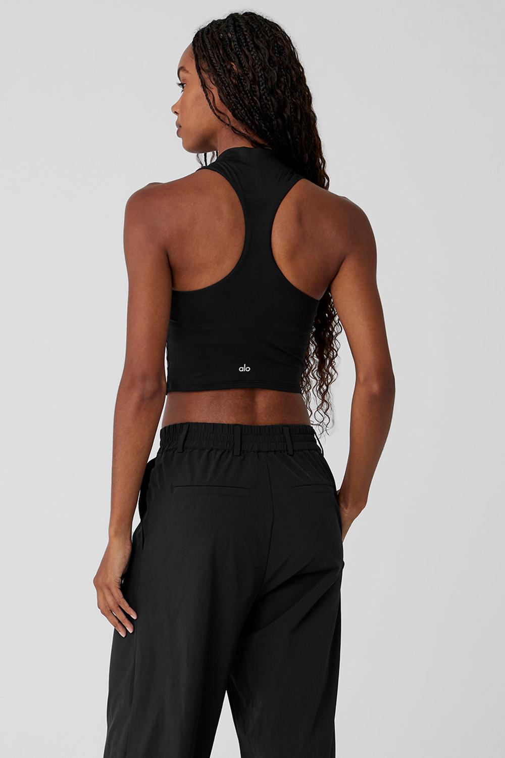 Bra Tank Alo Yoga Alosoft Top That Mujer Negros | Mexico  RUX-815623