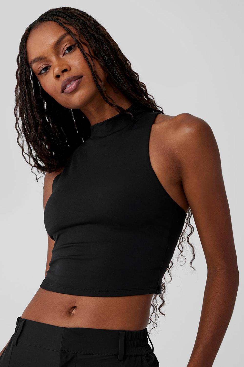 Bra Tank Alo Yoga Alosoft Top That Mujer Negros | Mexico  RUX-815623