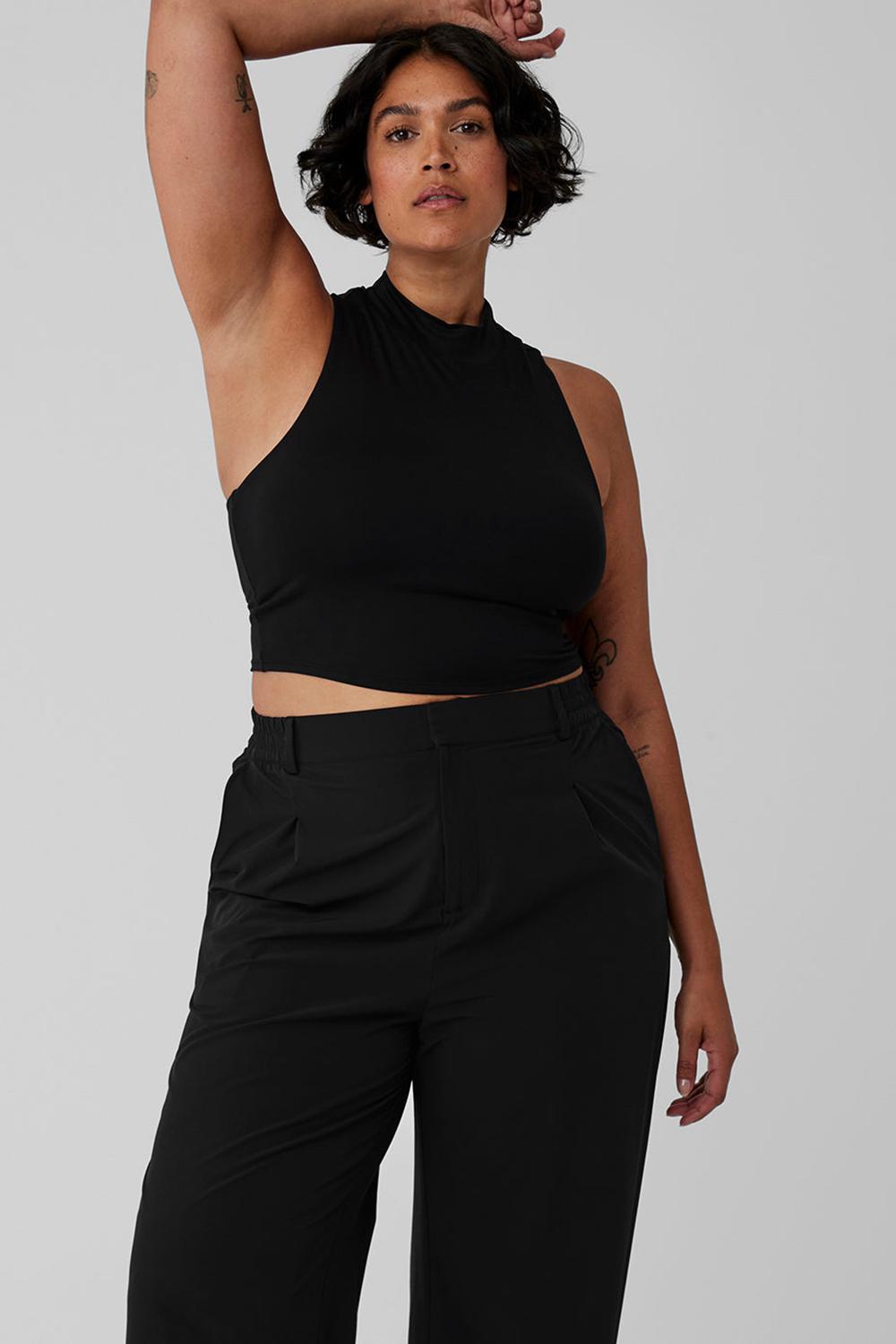 Bra Tank Alo Yoga Alosoft Top That Mujer Negros | Mexico  RUX-815623