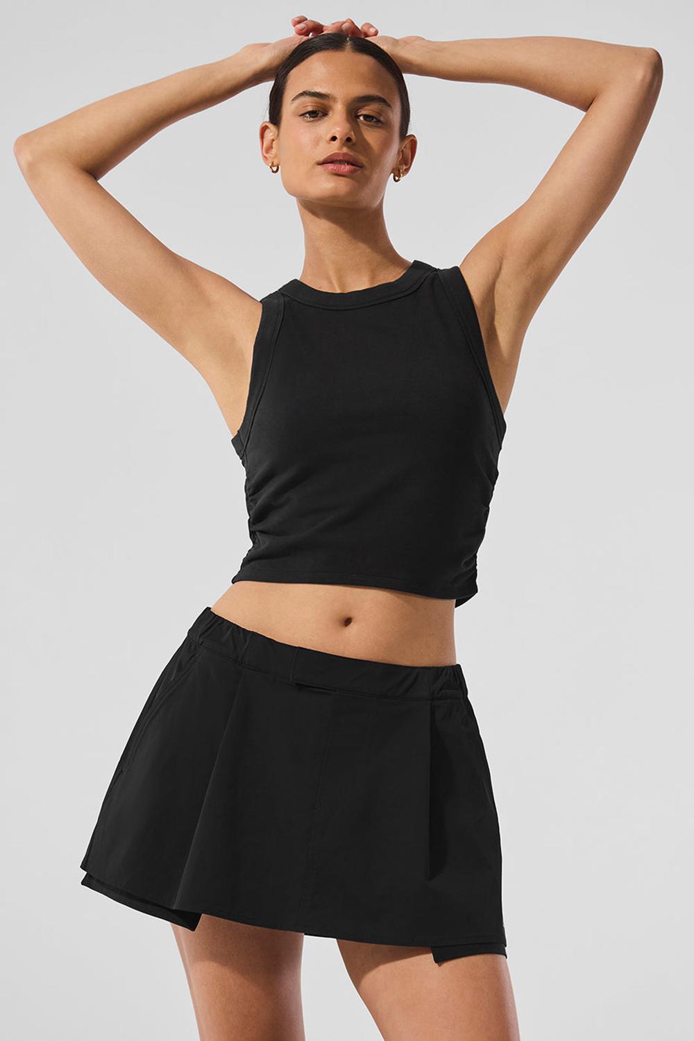 Bra Tank Alo Yoga Sway Mujer Negros | Mexico  VLN-102543