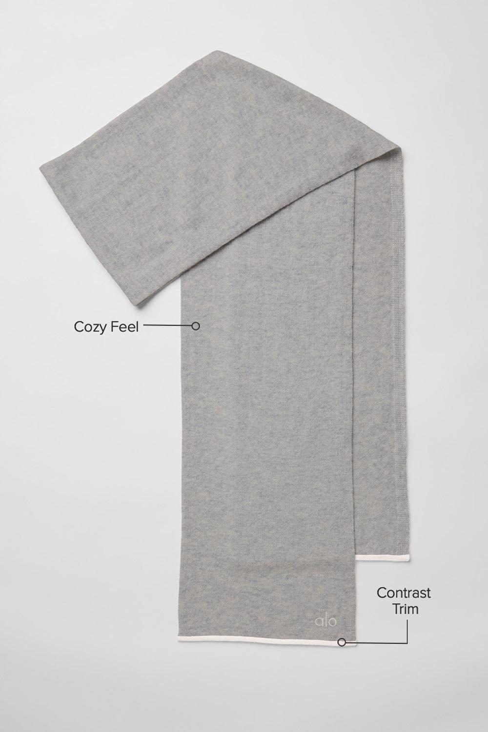 Bufanda Alo Yoga Cashmere Light Frosted Hombre Azules Grises | Mexico  QSB-425701