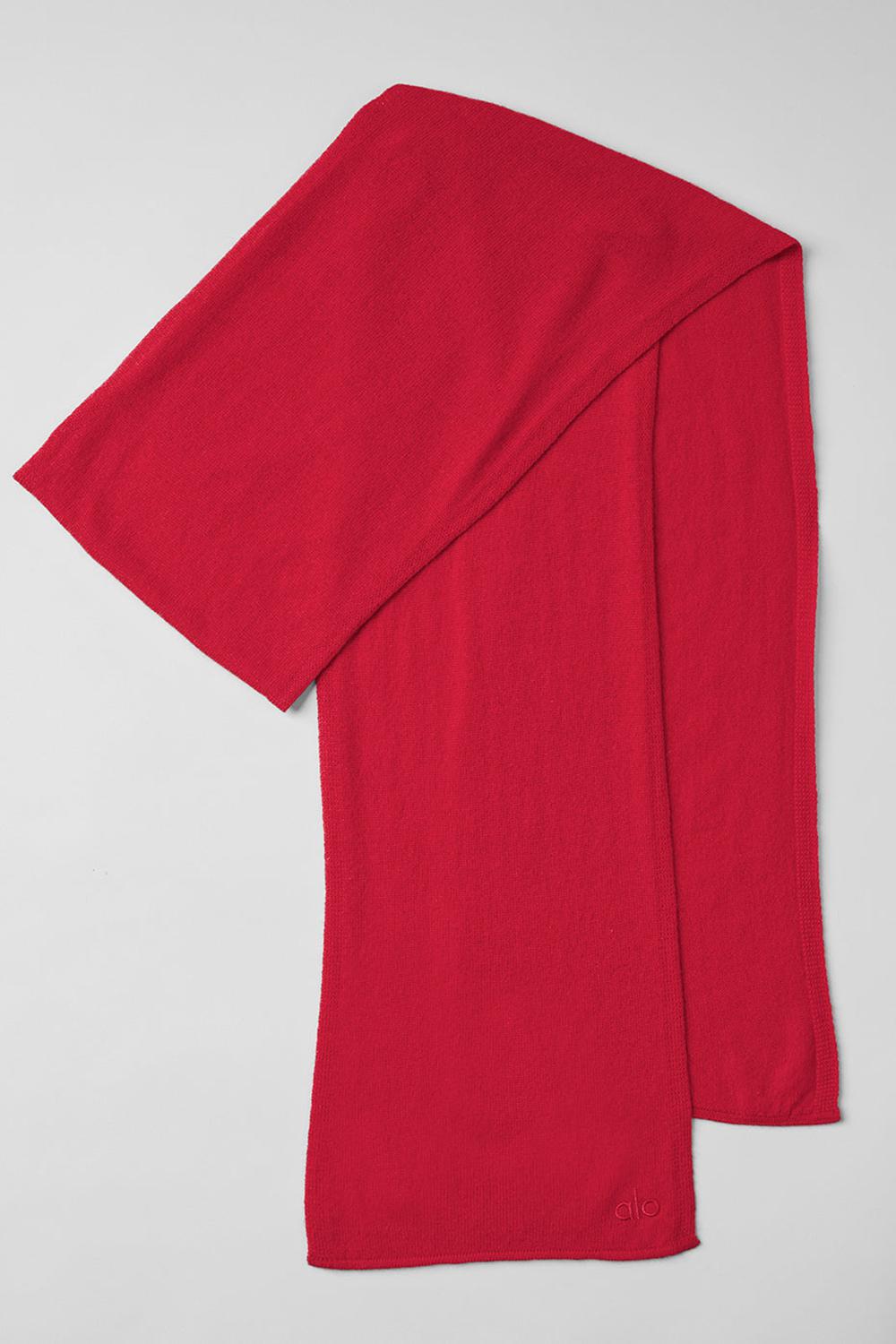 Bufanda Alo Yoga Cashmere Light Frosted Hombre Rojos | Mexico  HAR-584906