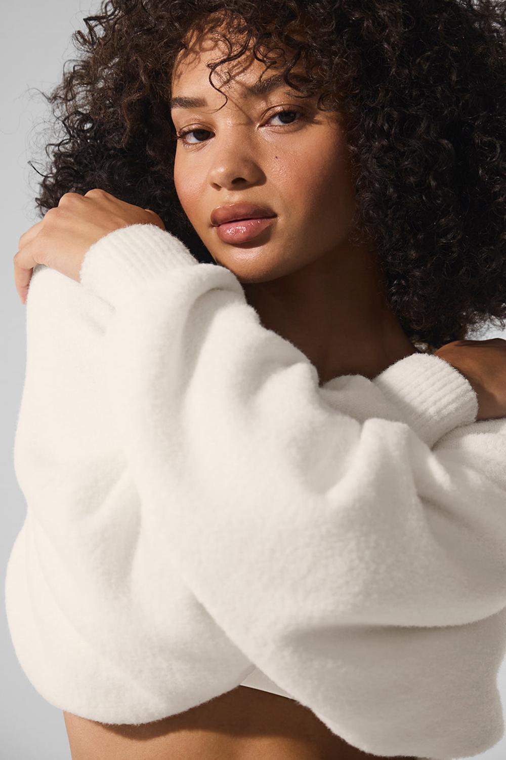 Bufanda Alo Yoga Snuggle Up Sweater Shawl Mujer Ivory | Mexico  VBE-372418