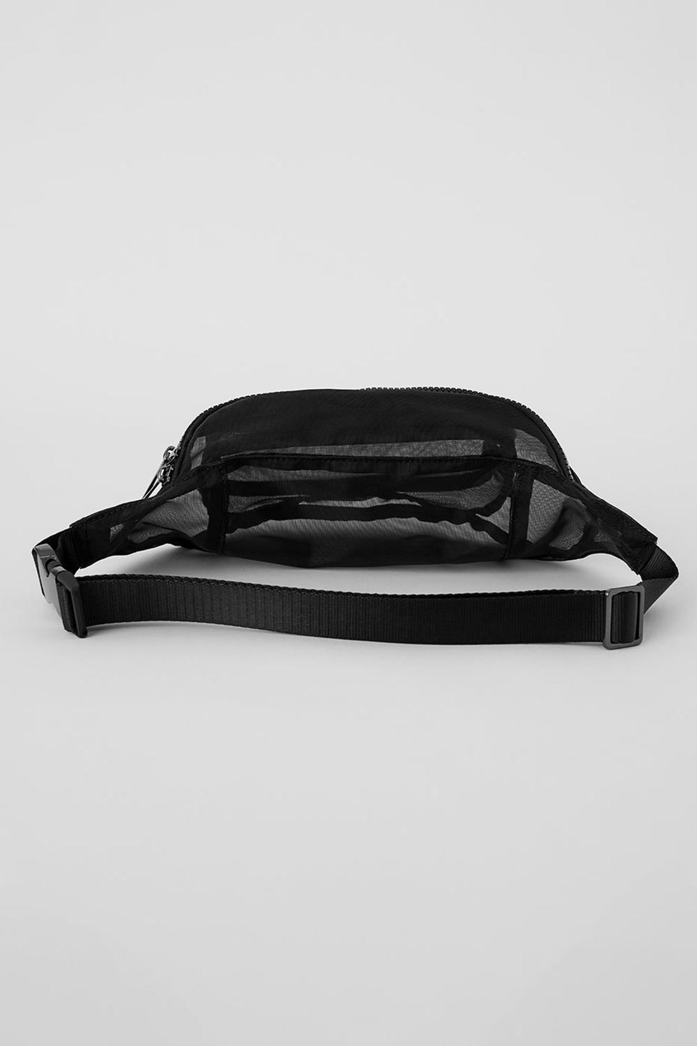 Bum Bags Alo Yoga Sheer Fanny Pack Mujer Negros | Mexico  OYG-508619