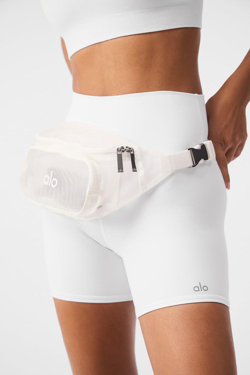 Bum Bags Alo Yoga Sheer Fanny Pack Mujer Blancos | Mexico  KWG-739185