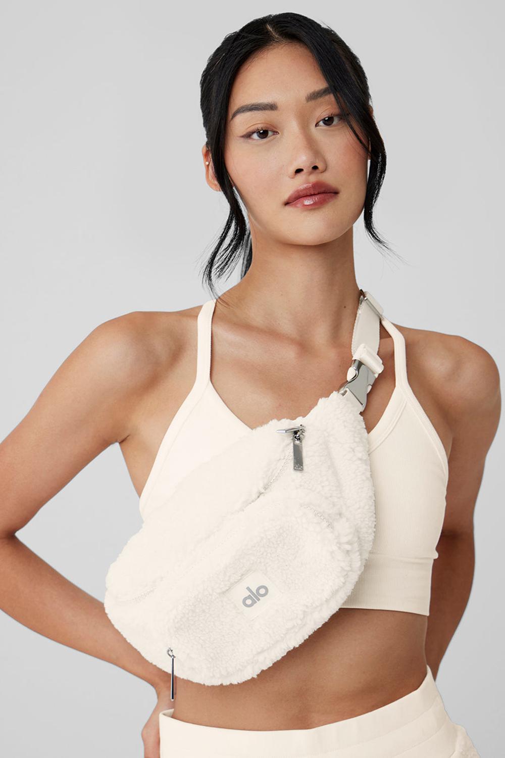 Bum Bags Alo Yoga Sherpa Explorer Fanny Pack Mujer Ivory | Mexico  EJS-843756