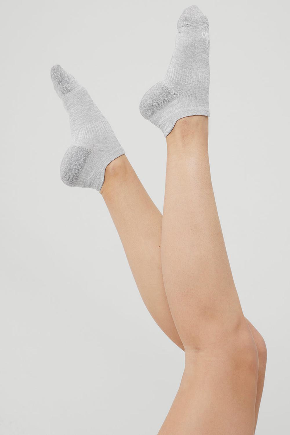 Calcetines Alo Yoga Performance Tab Mujer Grises Blancos | Mexico  JDU-756240