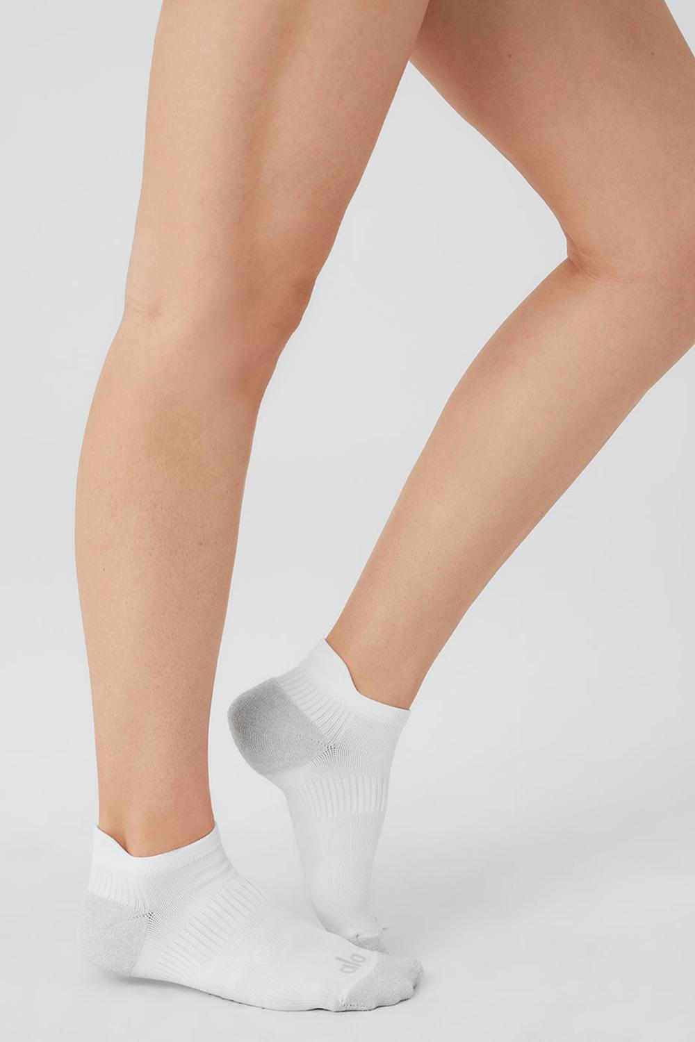 Calcetines Alo Yoga Performance Tab Mujer Blancos Grises | Mexico  MYT-539071