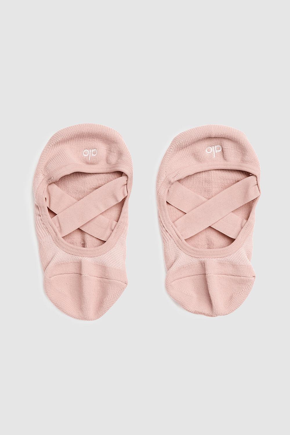 Calcetines Alo Yoga Pivot Barre Barres Mujer Pale Mauve | Mexico  EBK-687051
