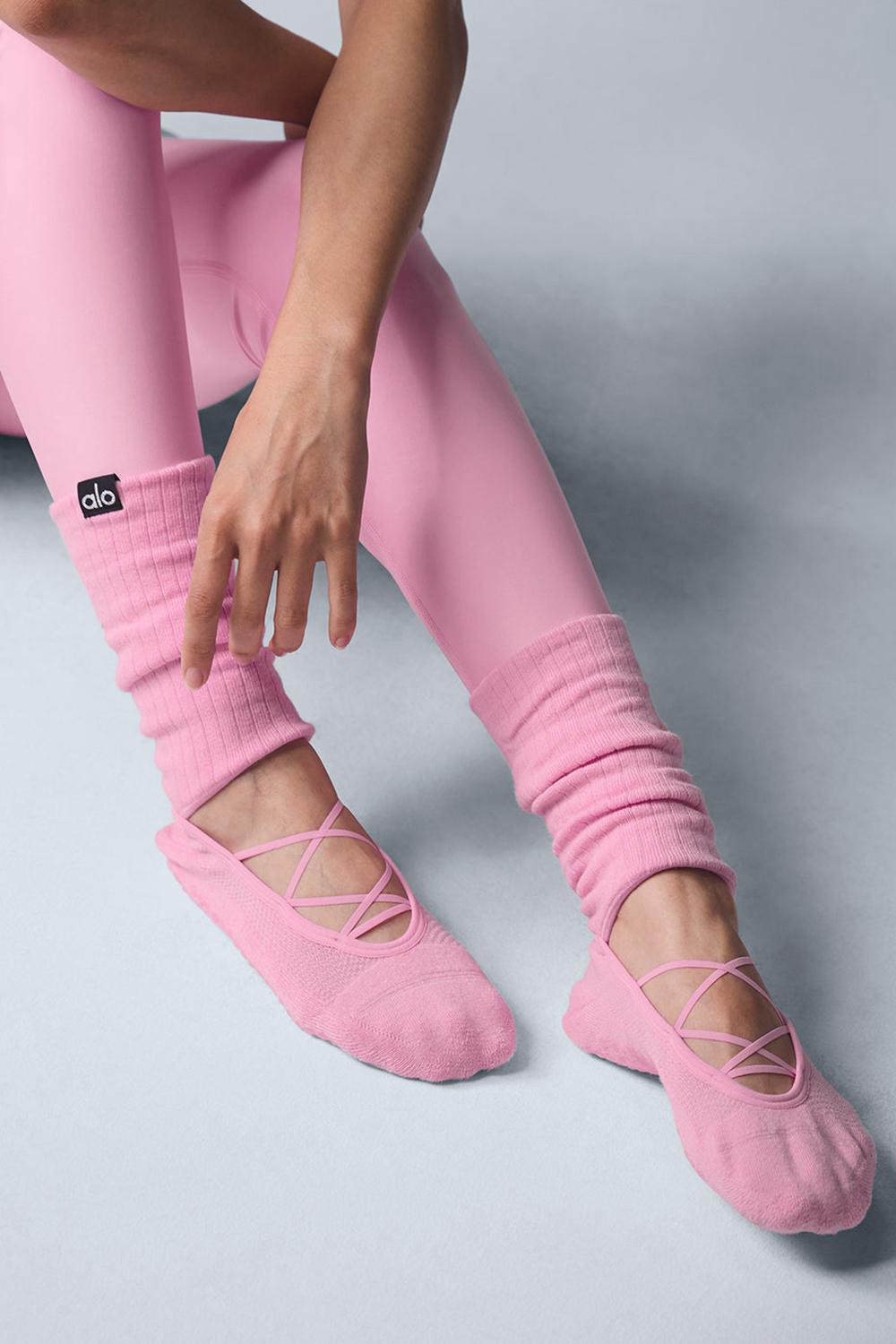 Calcetines Alo Yoga Strappy Siren Grip Mujer Rosas | Mexico  LZN-567341