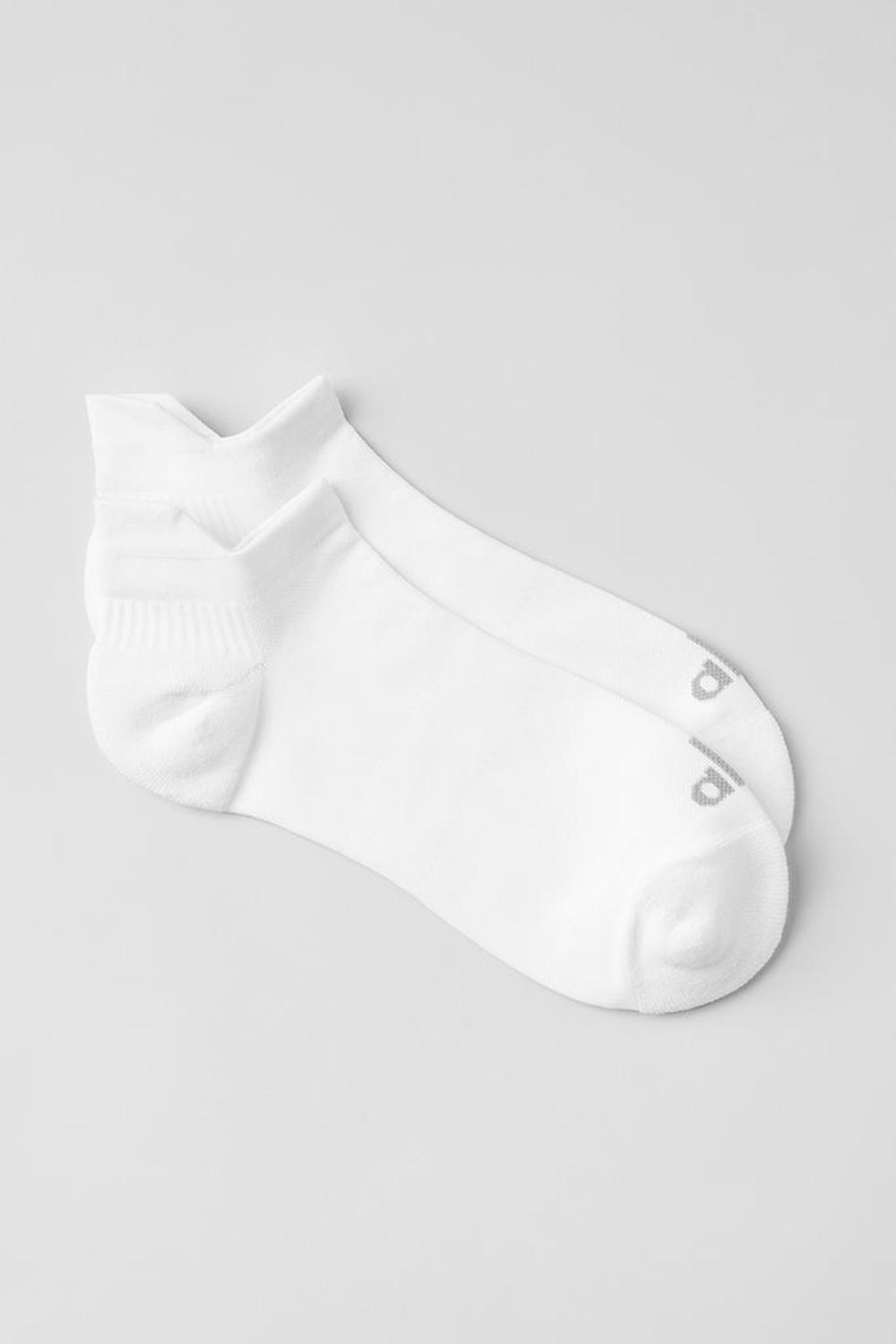Calcetines Alo Yoga Unisex Performance Tab Mujer Blancos Titanium | Mexico  GET-123987