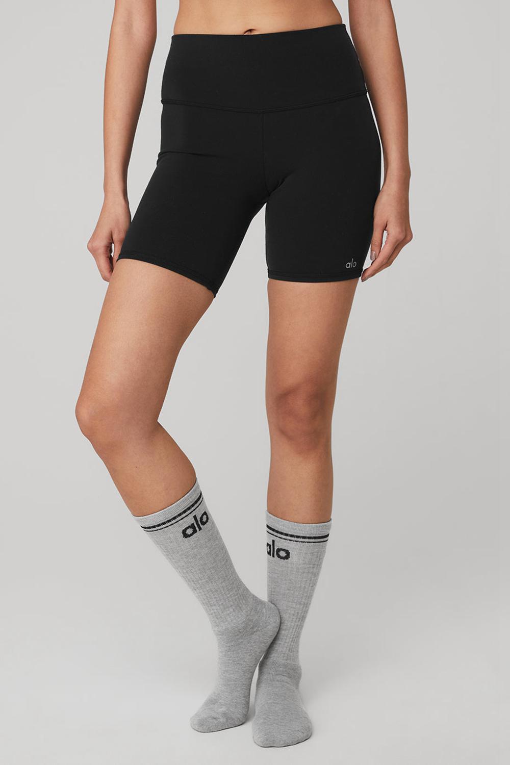 Calcetines Alo Yoga Unisex Throwback Mujer Grises Negros | Mexico  GNB-751986