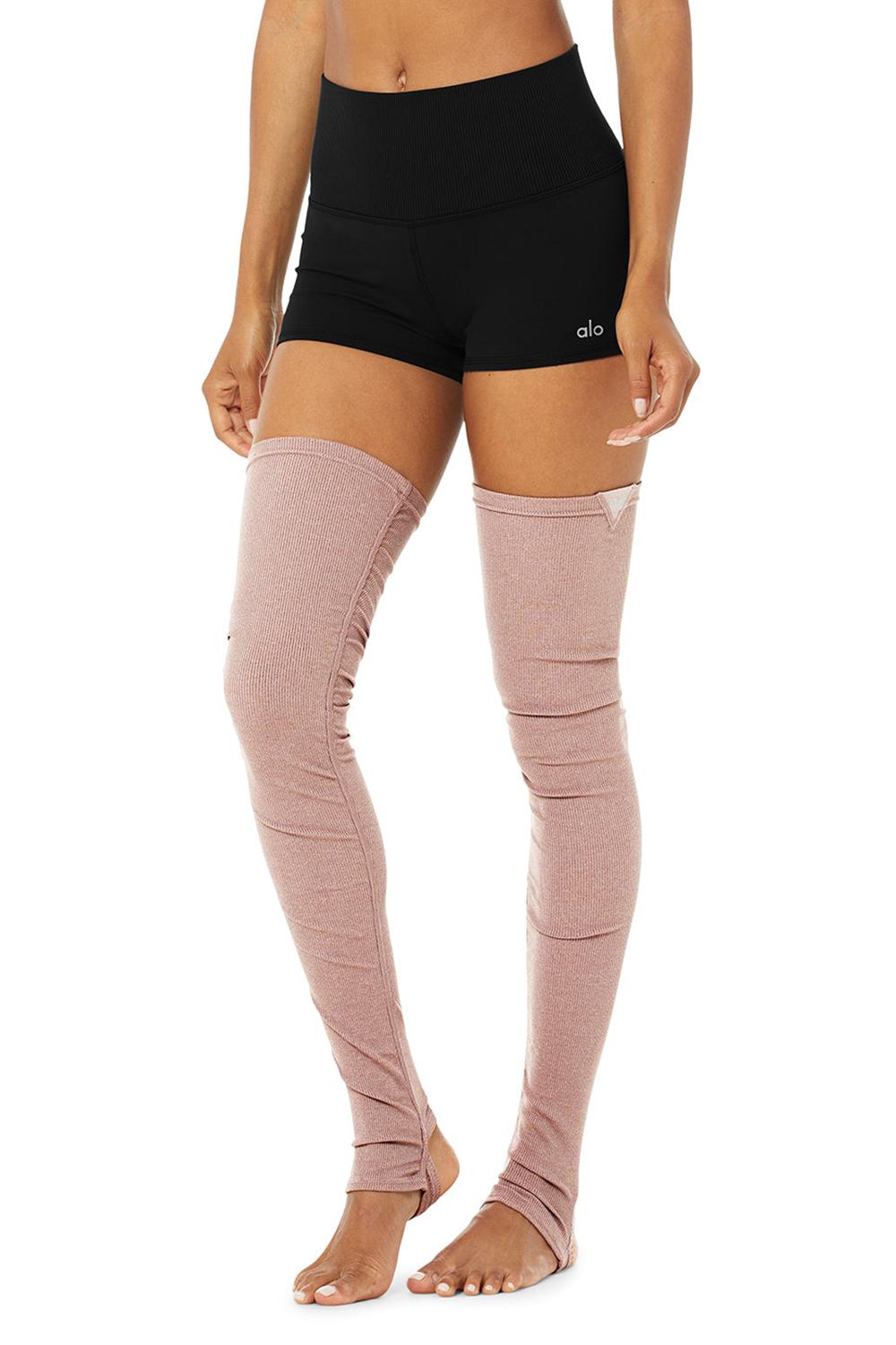 Calentador De Pierna Alo Yoga Goddess Accessories Mujer Smoky Quartz Heather | Mexico  VCX-569172