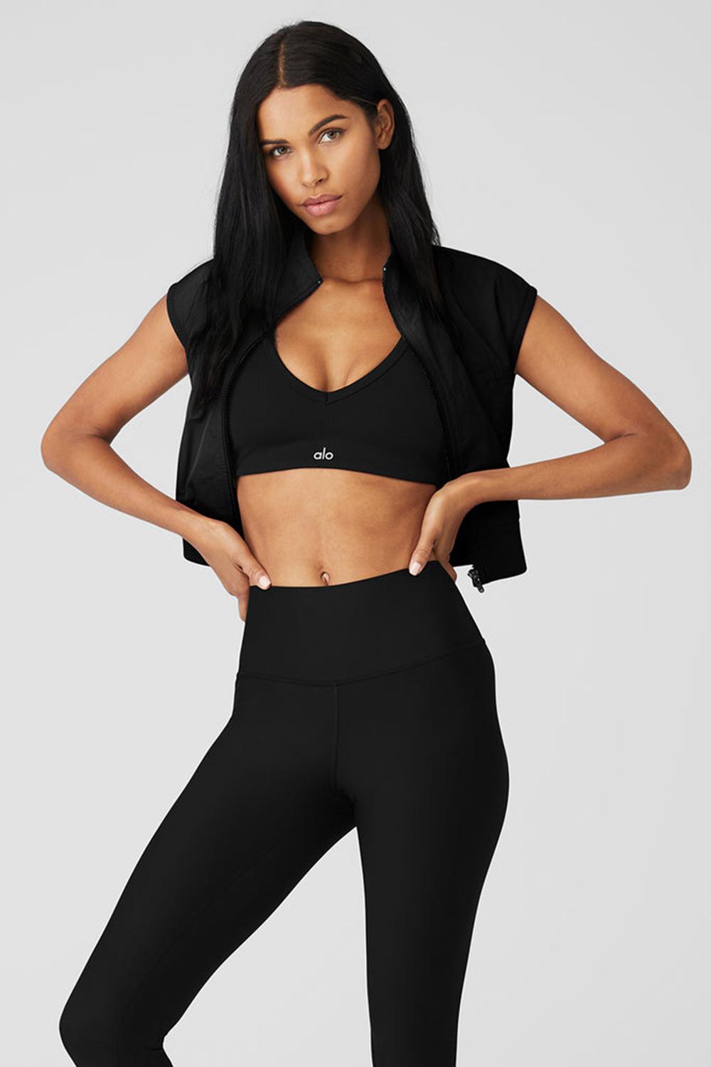 Chaleco Alo Yoga In Motion Mujer Negros | Mexico  ATW-852304