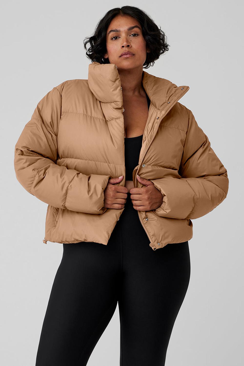 Chamarra Puffer Alo Yoga Gold Rush Mujer Toasted Almond | Mexico  QFR-816274
