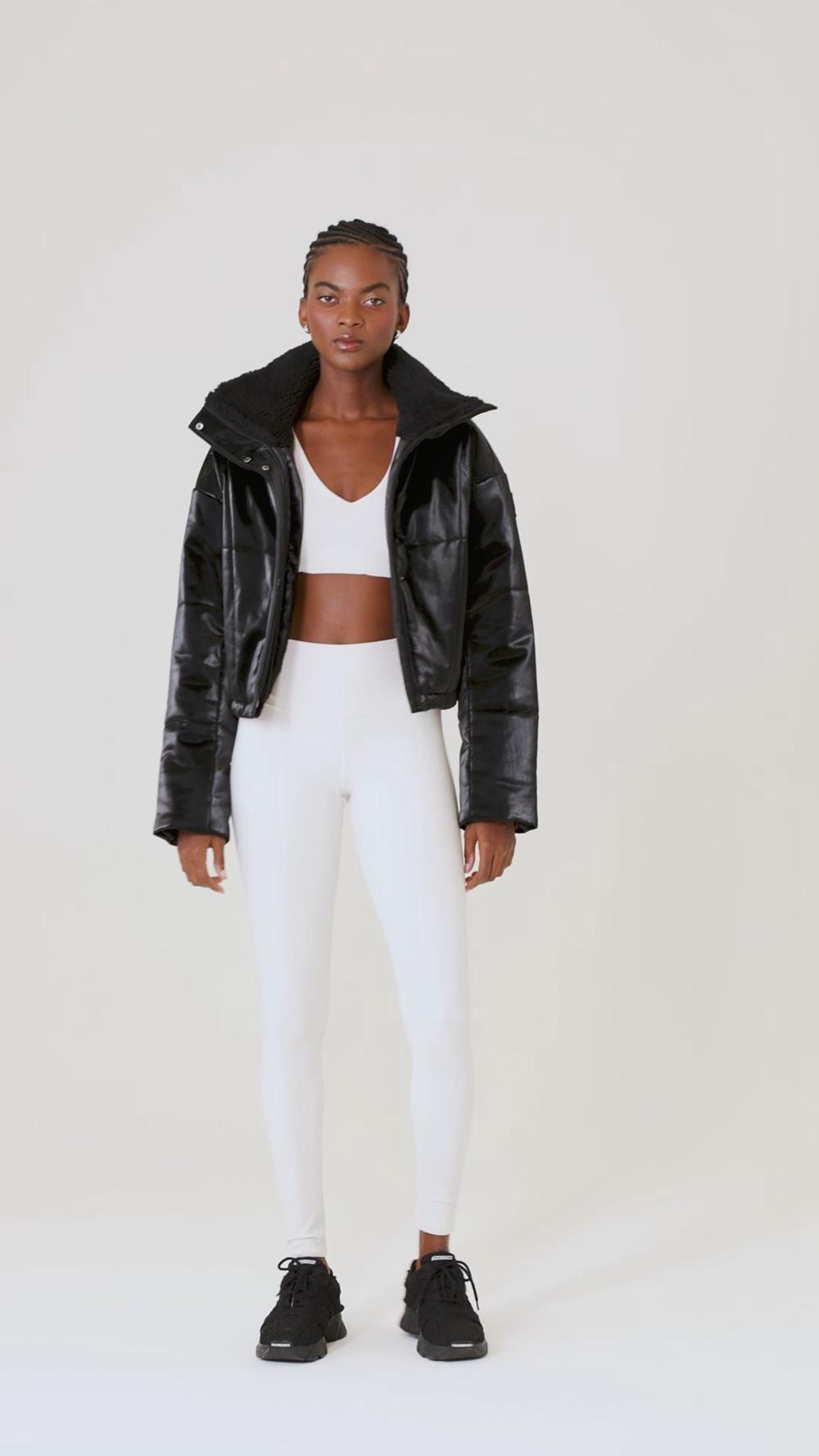 Chamarra Puffer Alo Yoga Orion Cropped Mujer Toasted Almond | Mexico  SGZ-873065