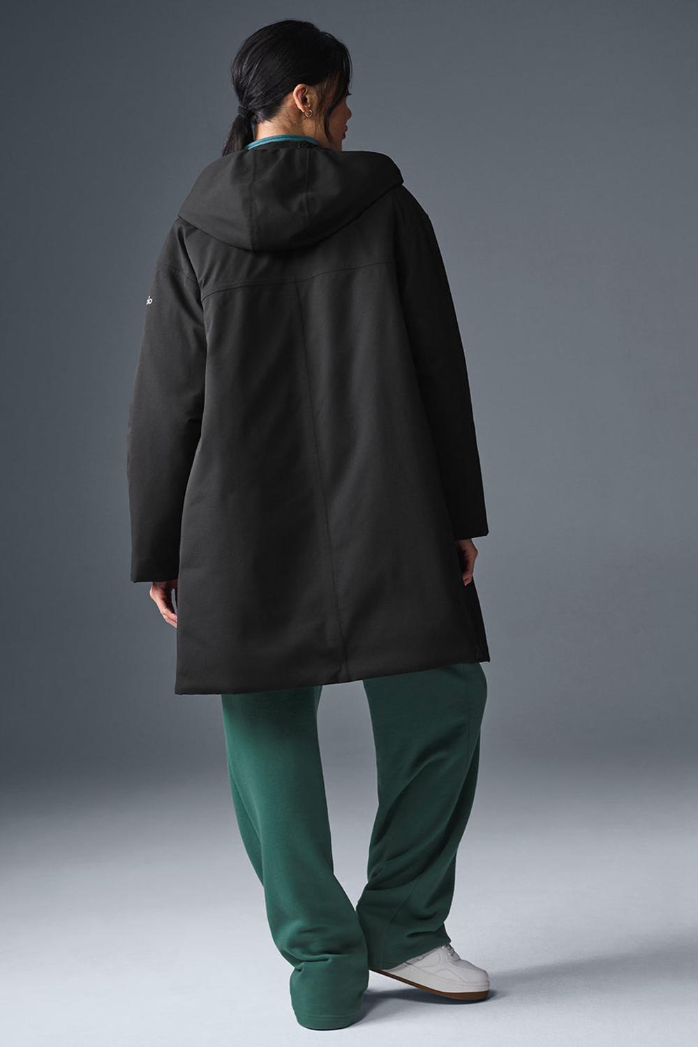 Chamarra Puffer Alo Yoga Rain Or Shine Mujer Negros | Mexico  OIB-729816