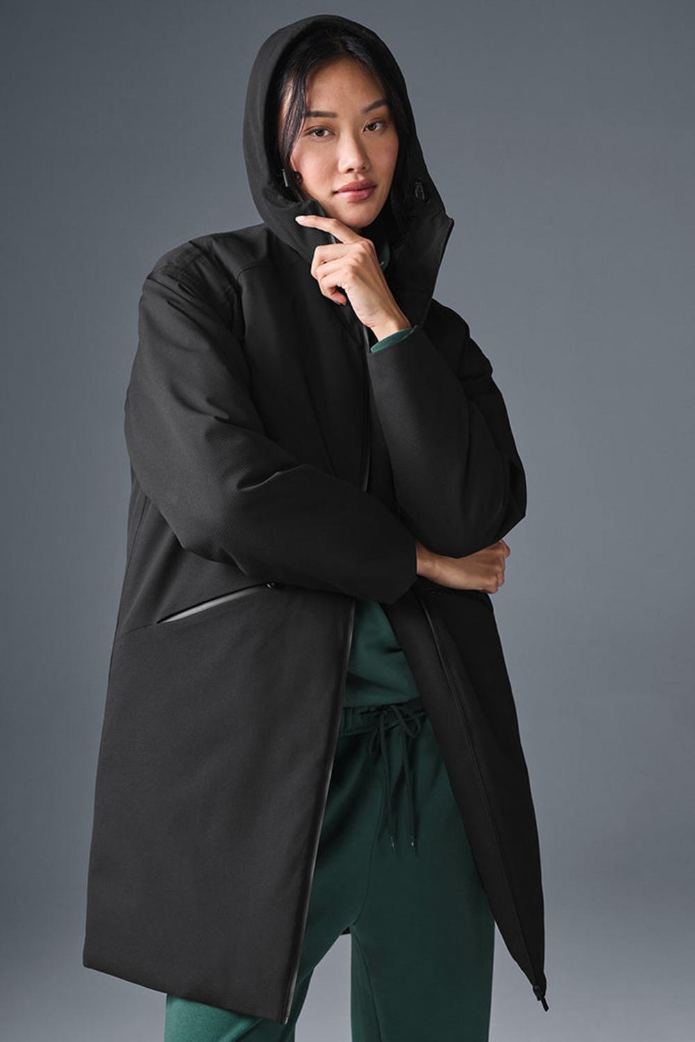 Chamarra Puffer Alo Yoga Rain Or Shine Mujer Negros | Mexico  OIB-729816