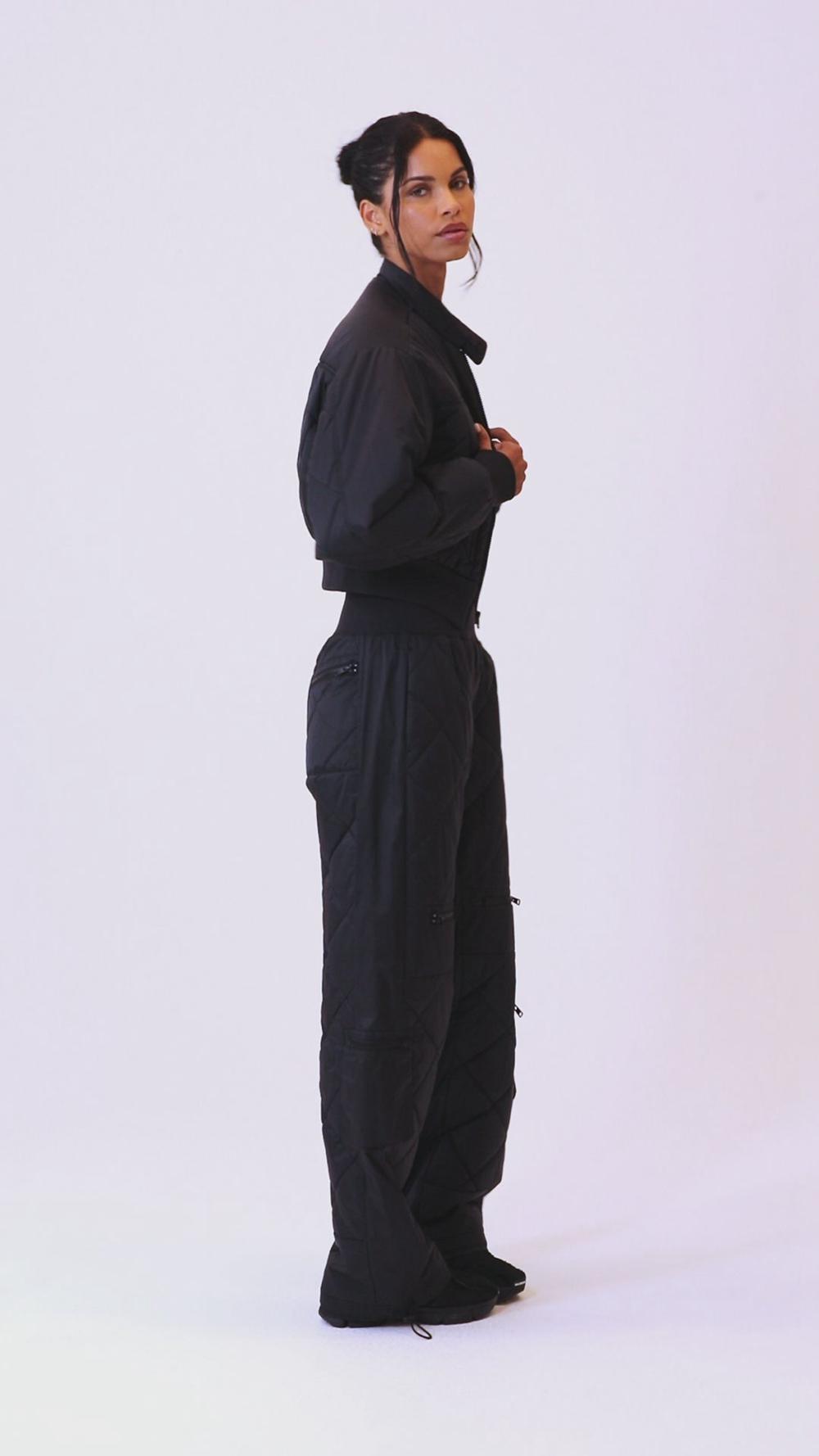 Chamarra Puffer Alo Yoga Snowrider Mujer Fog | Mexico  EPH-310269