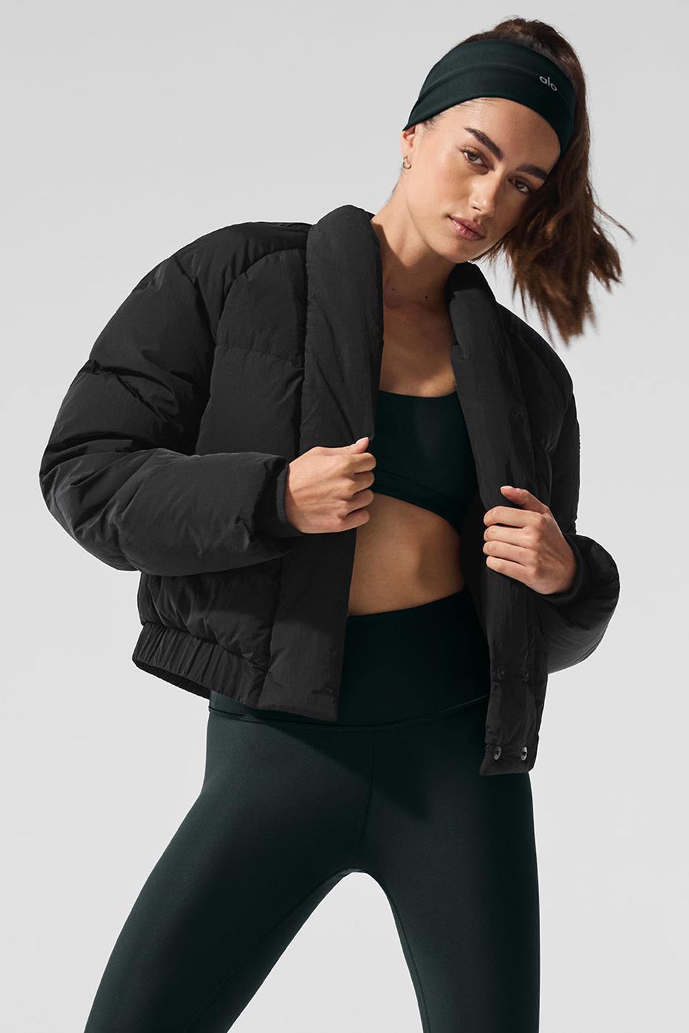 Chamarra Puffer Alo Yoga Stargazing Mujer Negros | Mexico  QXC-415627