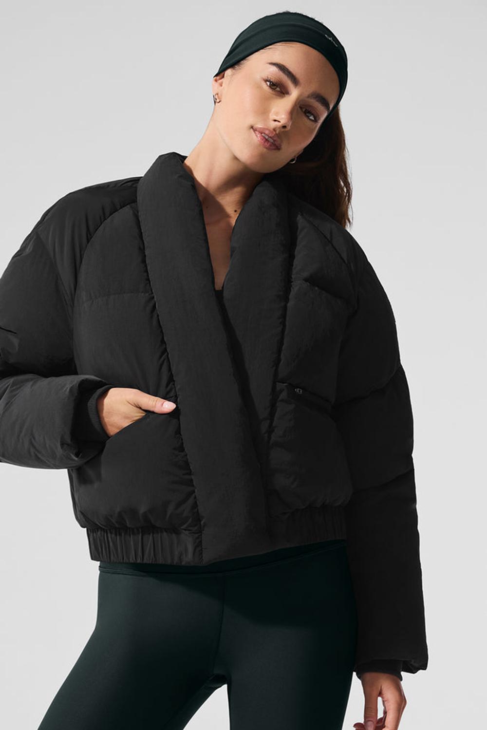 Chamarra Puffer Alo Yoga Stargazing Mujer Negros | Mexico  QXC-415627