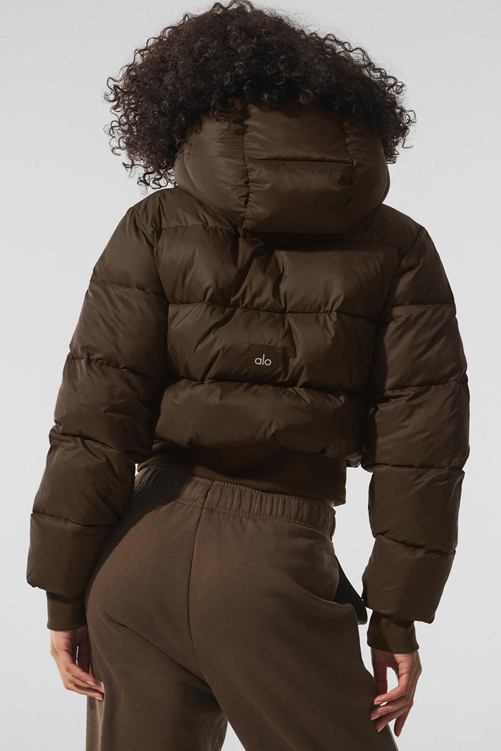 Chamarras Alo Yoga Foxy Mujer Espresso | Mexico  HKB-512347