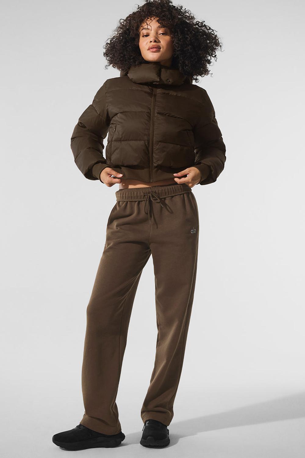 Chamarras Alo Yoga Foxy Mujer Espresso | Mexico  HKB-512347