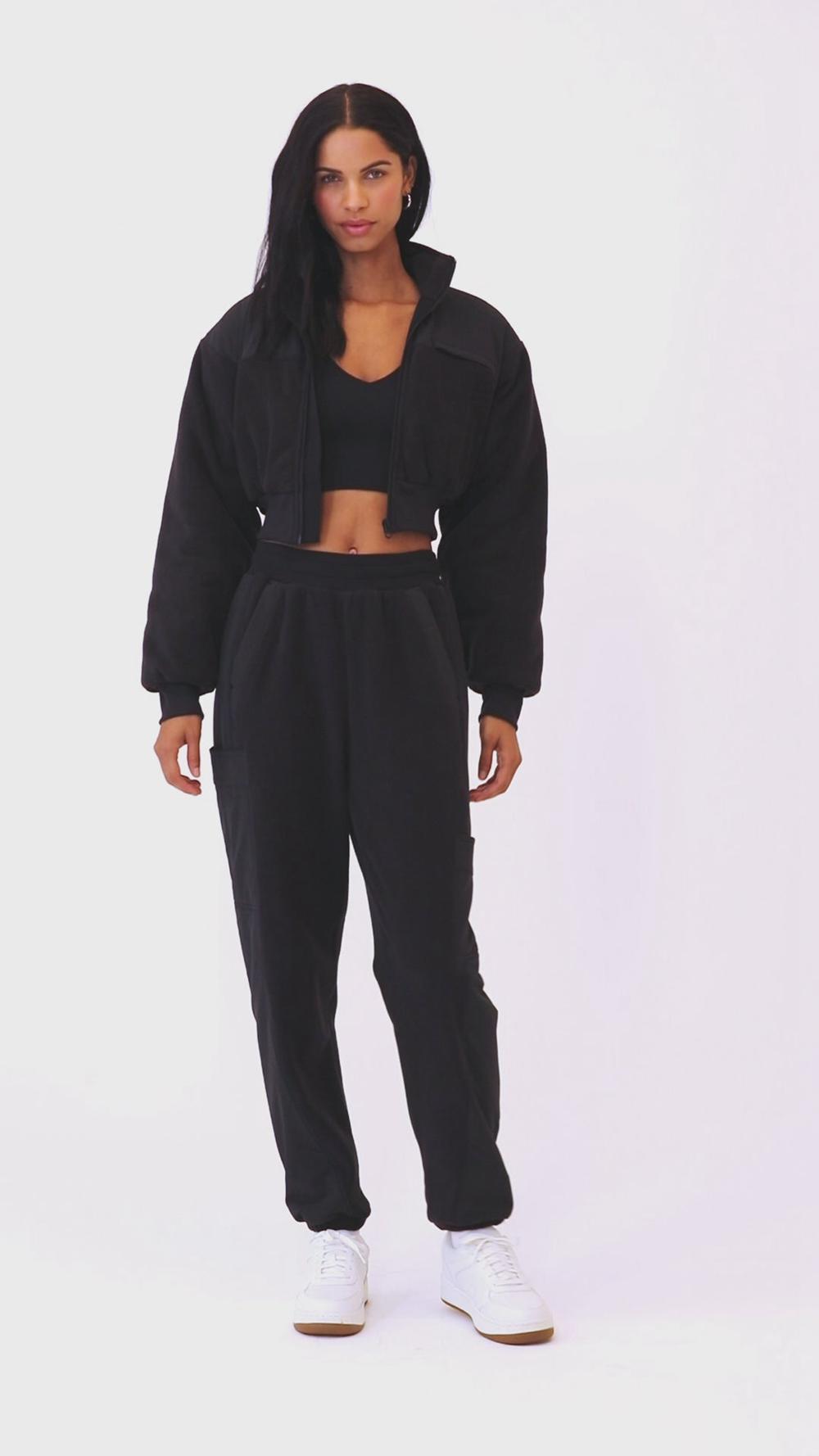 Chamarras Alo Yoga Polar Fleece Cropped Wintry Mix Mujer Soft Mulberry | Mexico  LFY-478912