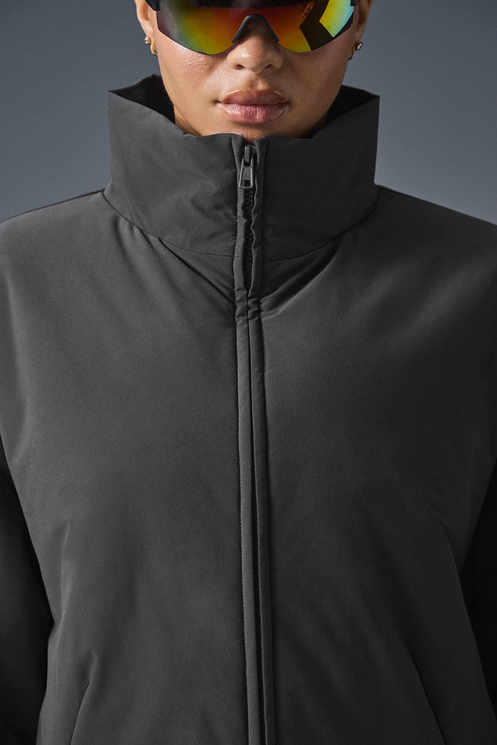 Chamarras Alo Yoga Stretch Woven Notable Mujer Anthracite | Mexico  NCQ-357108