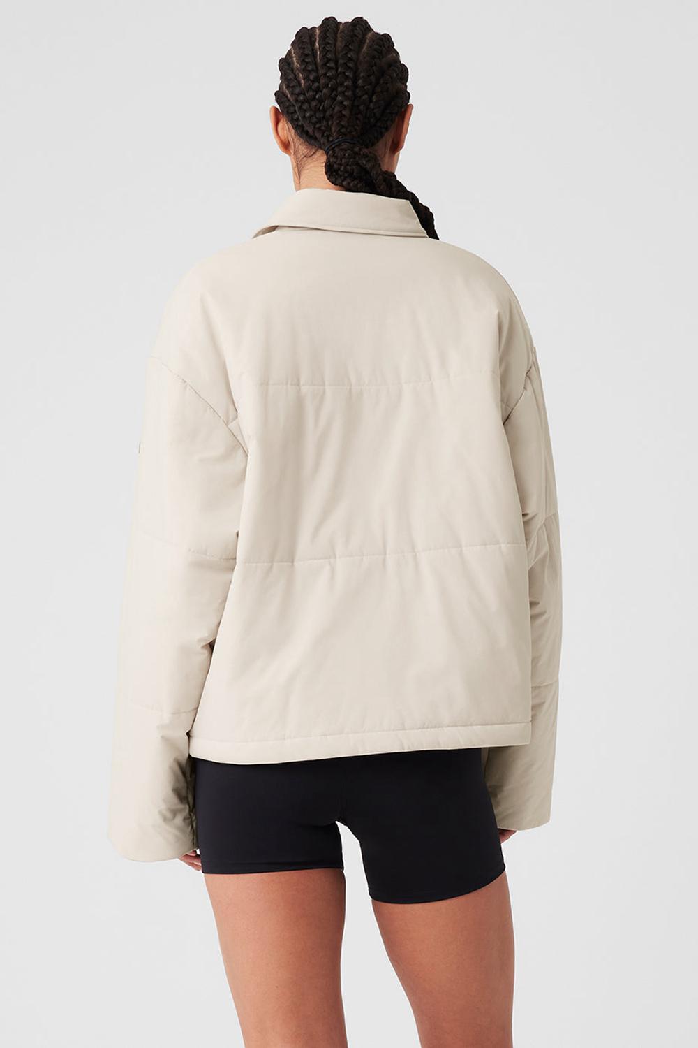 Chamarras Alo Yoga Voyage Utility Cargo Mujer Bone | Mexico  KSD-865910