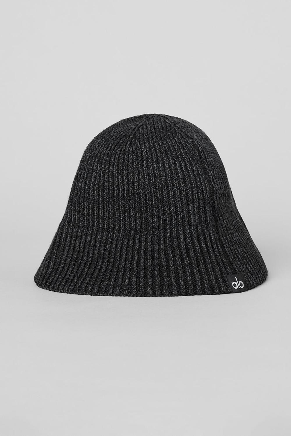 Cloche Alo Yoga Denim Knit Mujer Negros | Mexico  YOS-701268