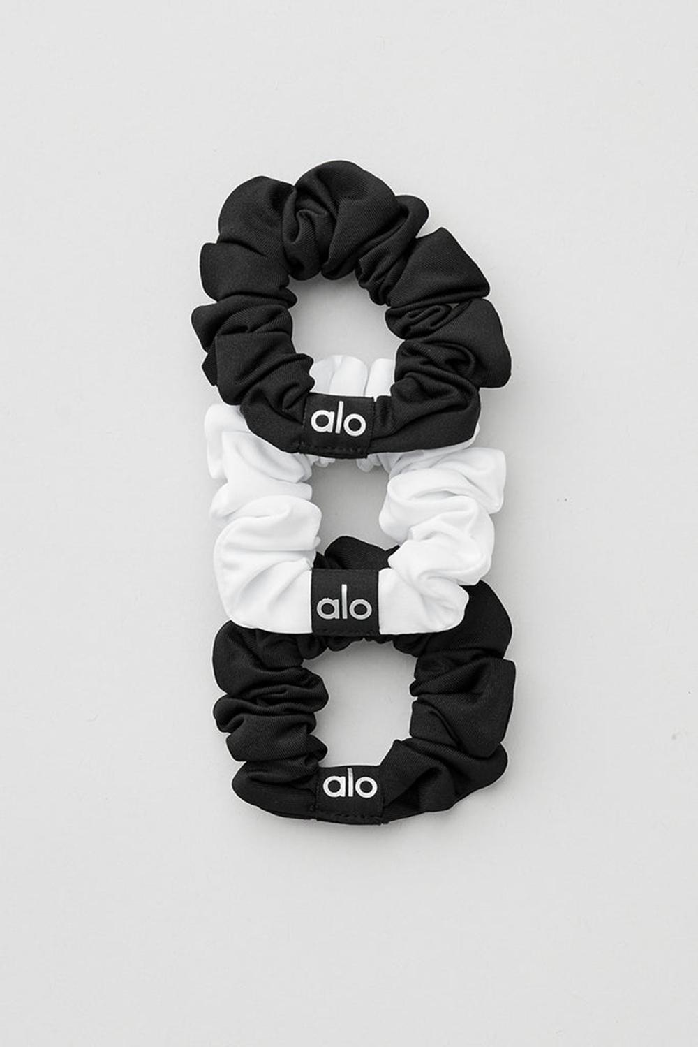 Coletero Alo Yoga Fresh Mini (3-Pack) Mujer Negros Blancos | Mexico  RJE-705432